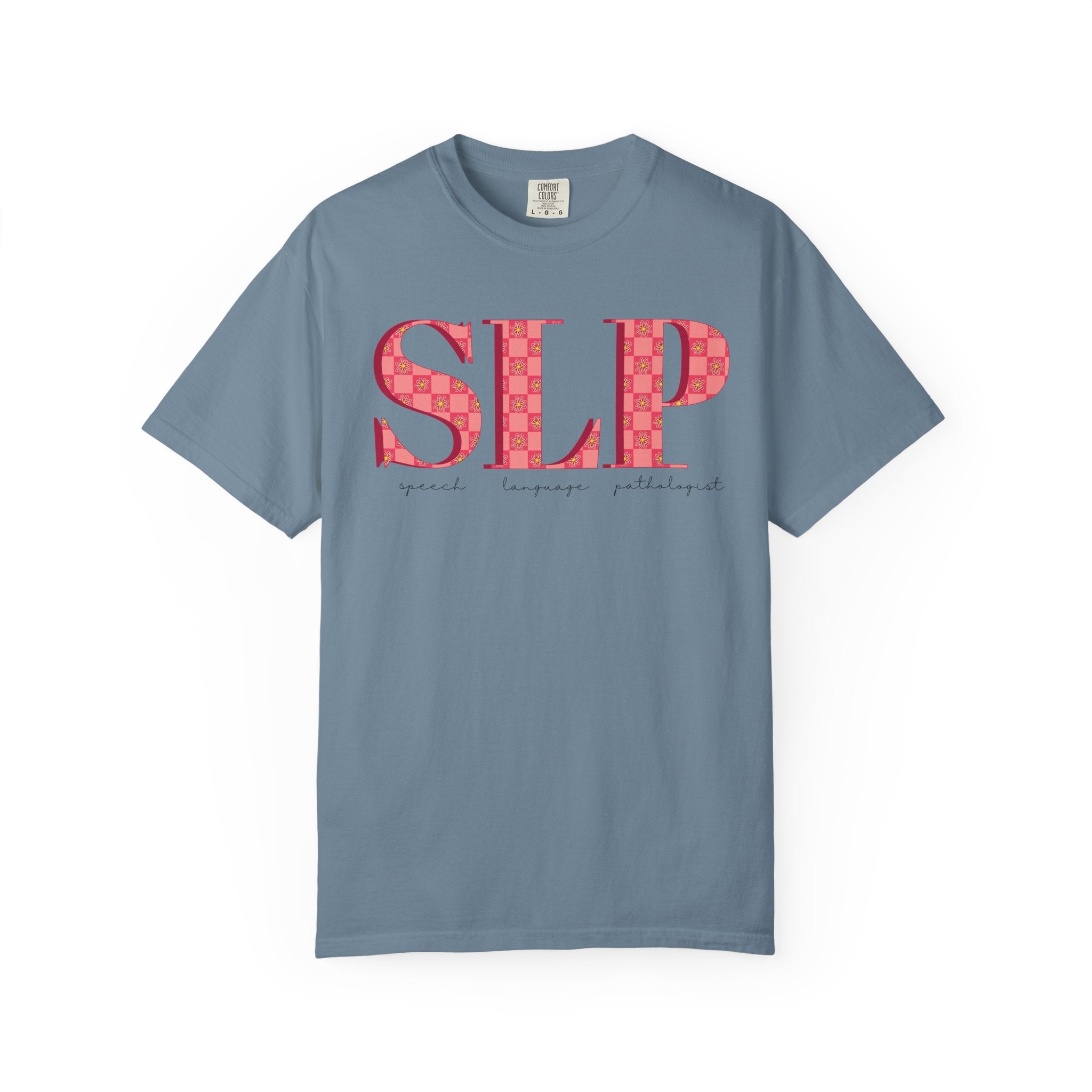 SLP Flower Check | Comfort Colors