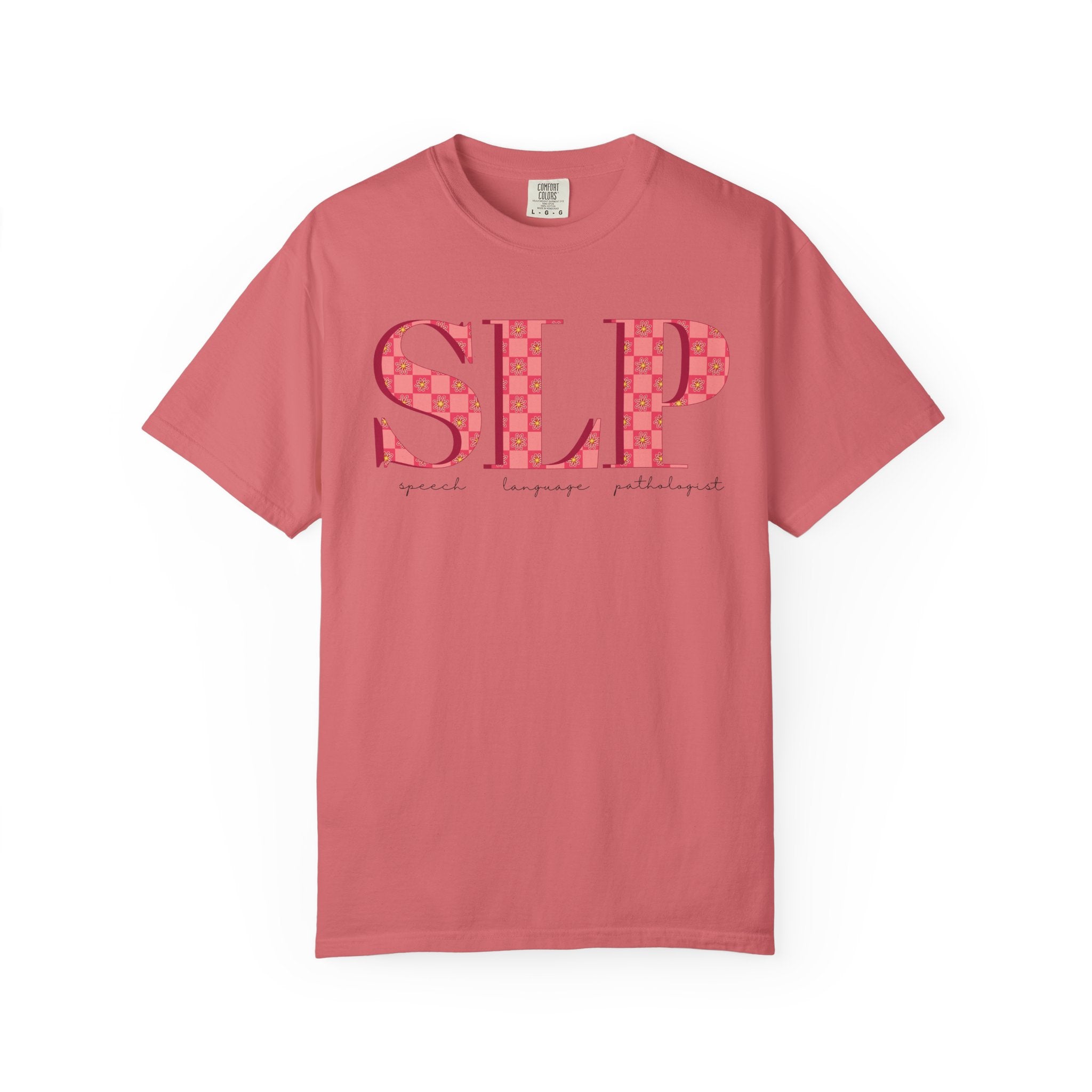 SLP Flower Check | Comfort Colors