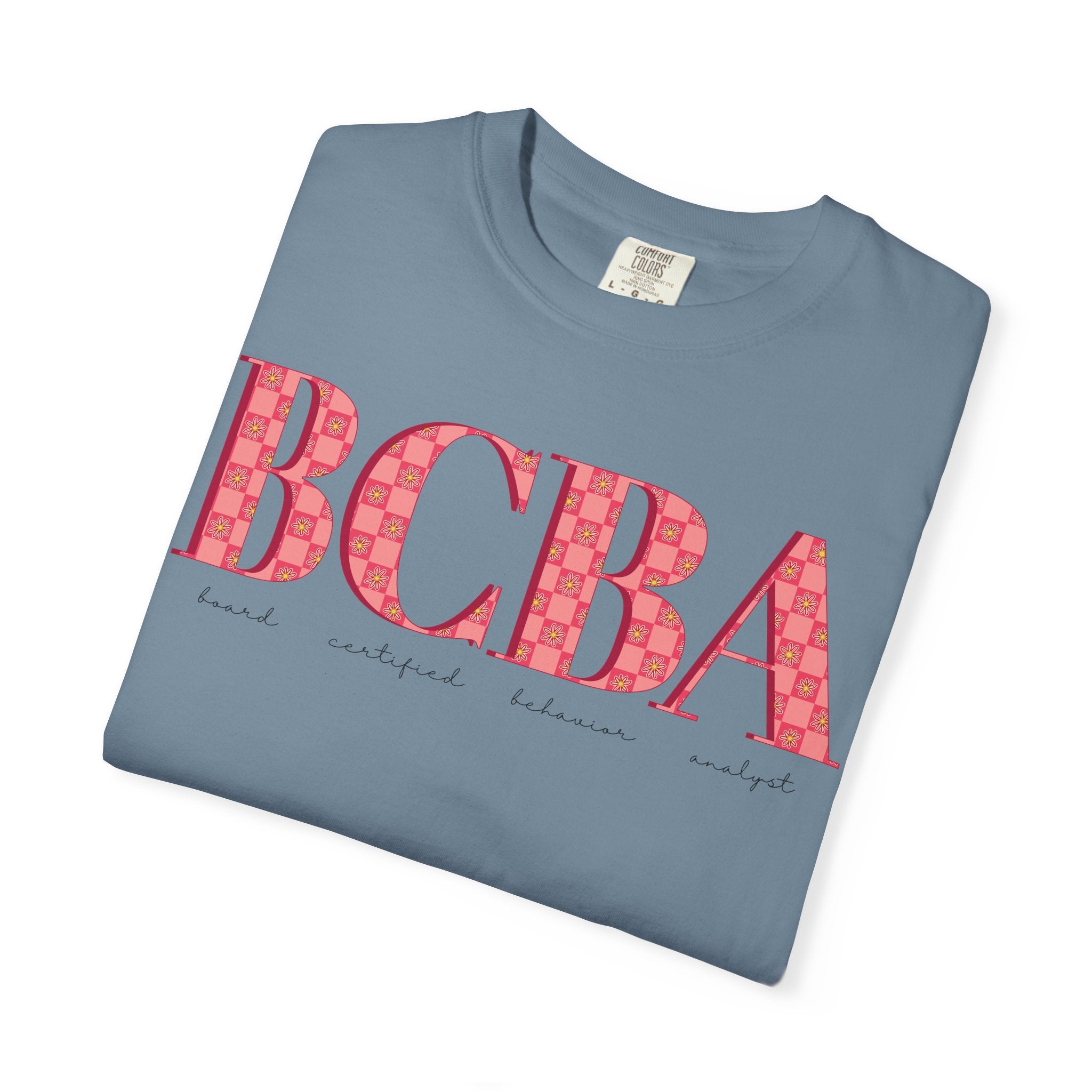 BCBA Flower Check | Comfort Colors