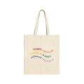 HRE Happy Relaxed Engaged Cotton Canvas Tote Bag