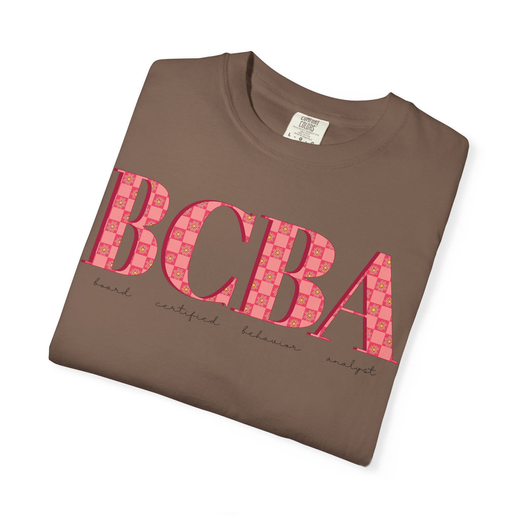 BCBA Flower Check | Comfort Colors