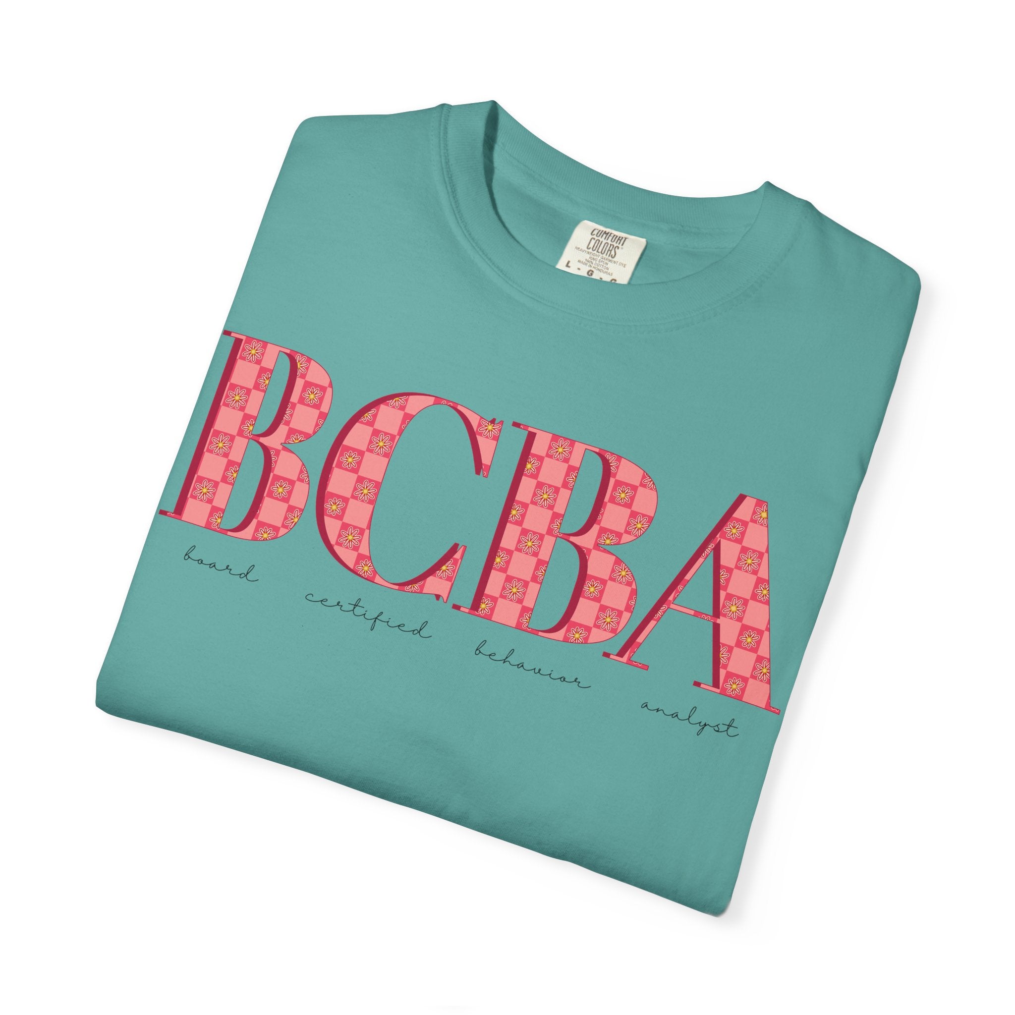 BCBA Flower Check | Comfort Colors