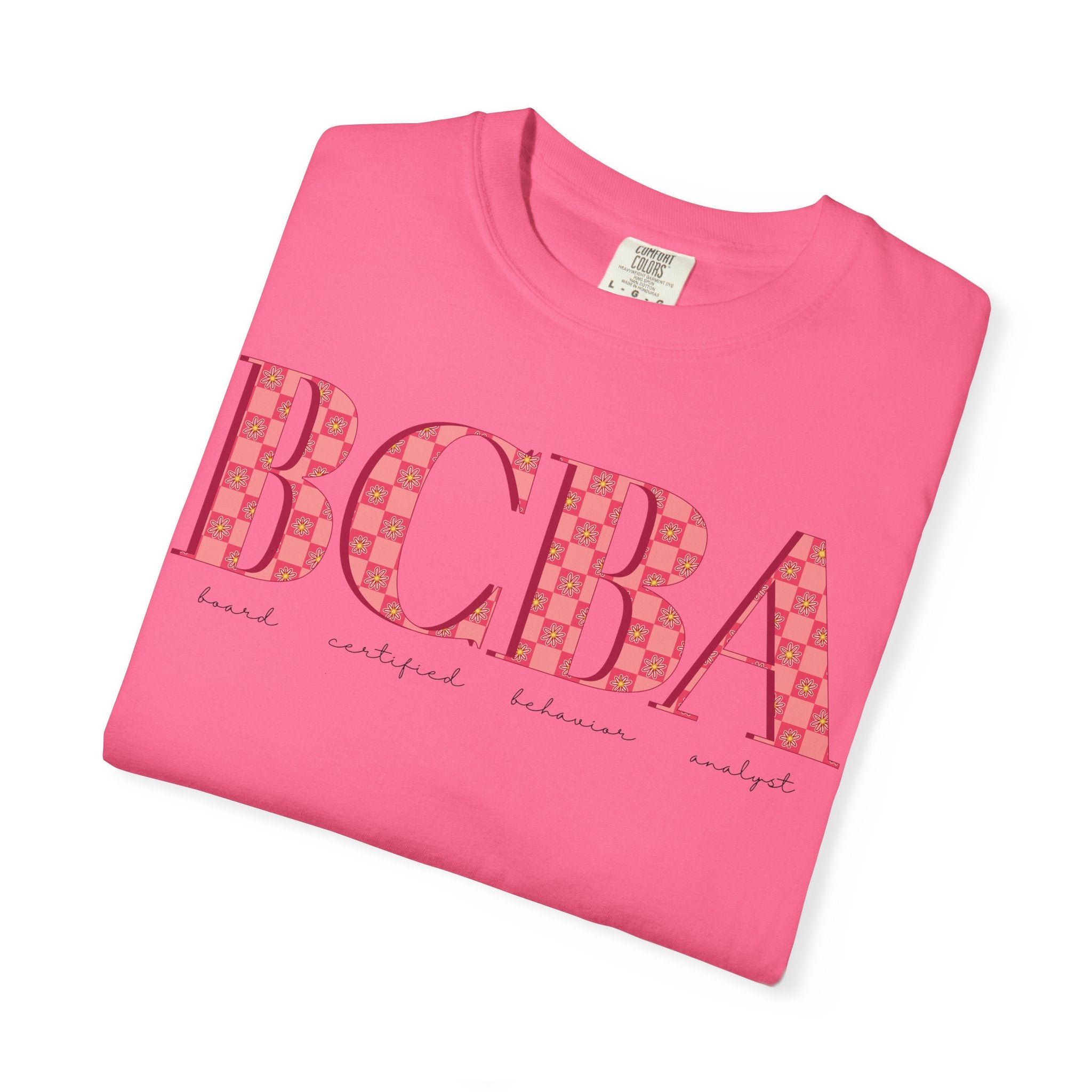 BCBA Flower Check | Comfort Colors