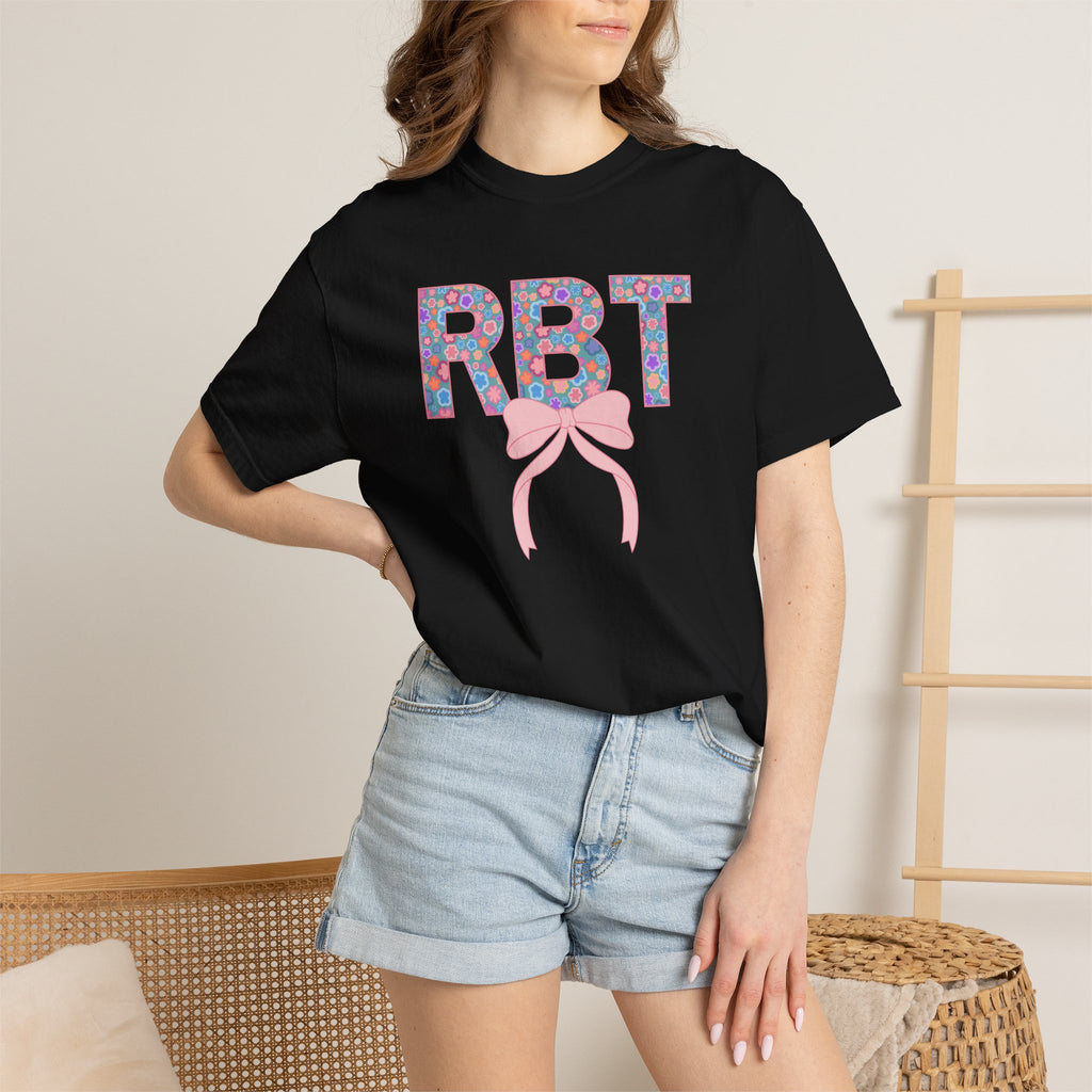 RBT | Registered Behavior Technician | T-Shirt | Doodle Flowers | Comfort Colors