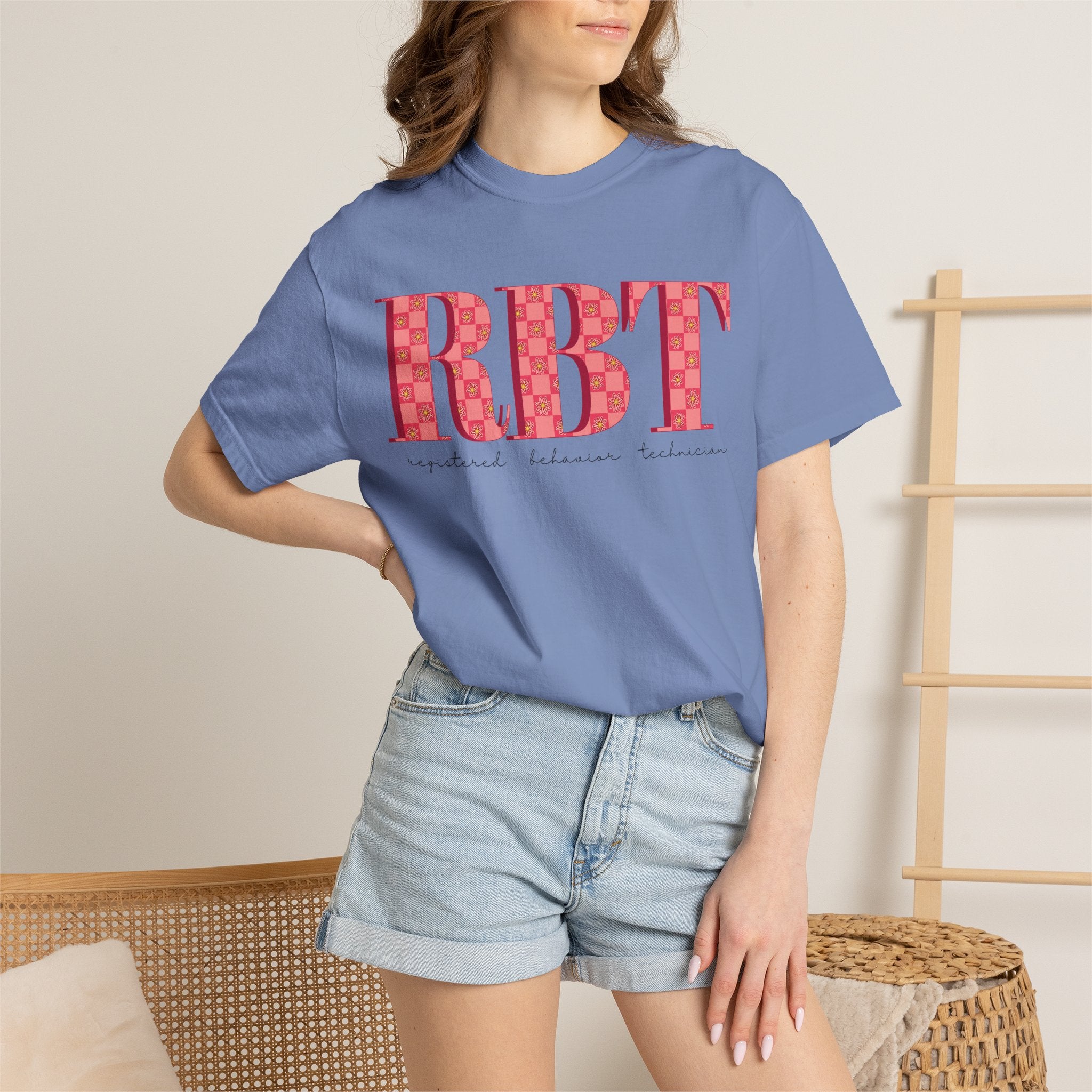 RBT Flower Check | Comfort Colors