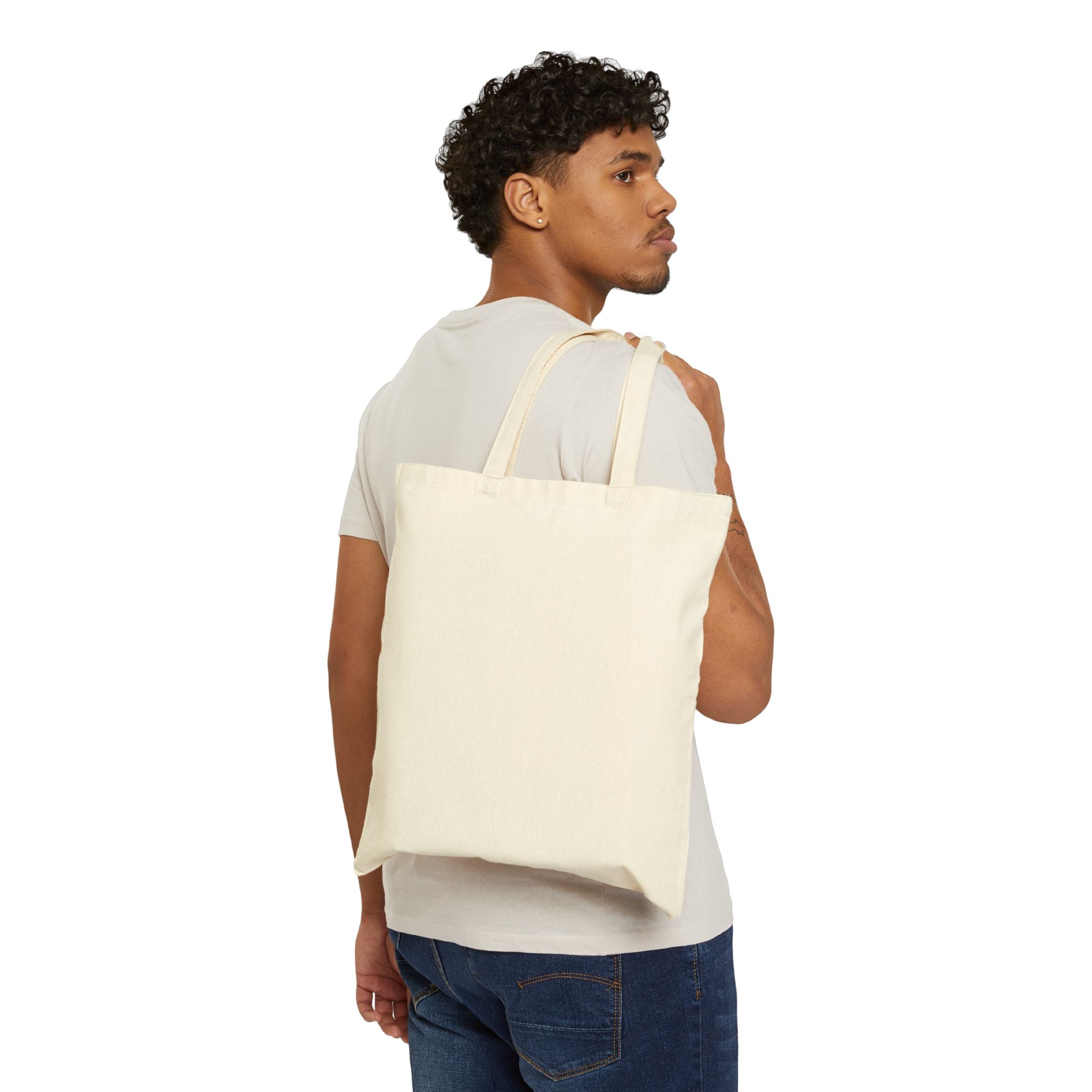 HRE Happy Relaxed Engaged Cotton Canvas Tote Bag