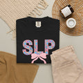 SLP | Speech Language Pathologist | T-Shirt | Doodle Flowers | Comfort Colors