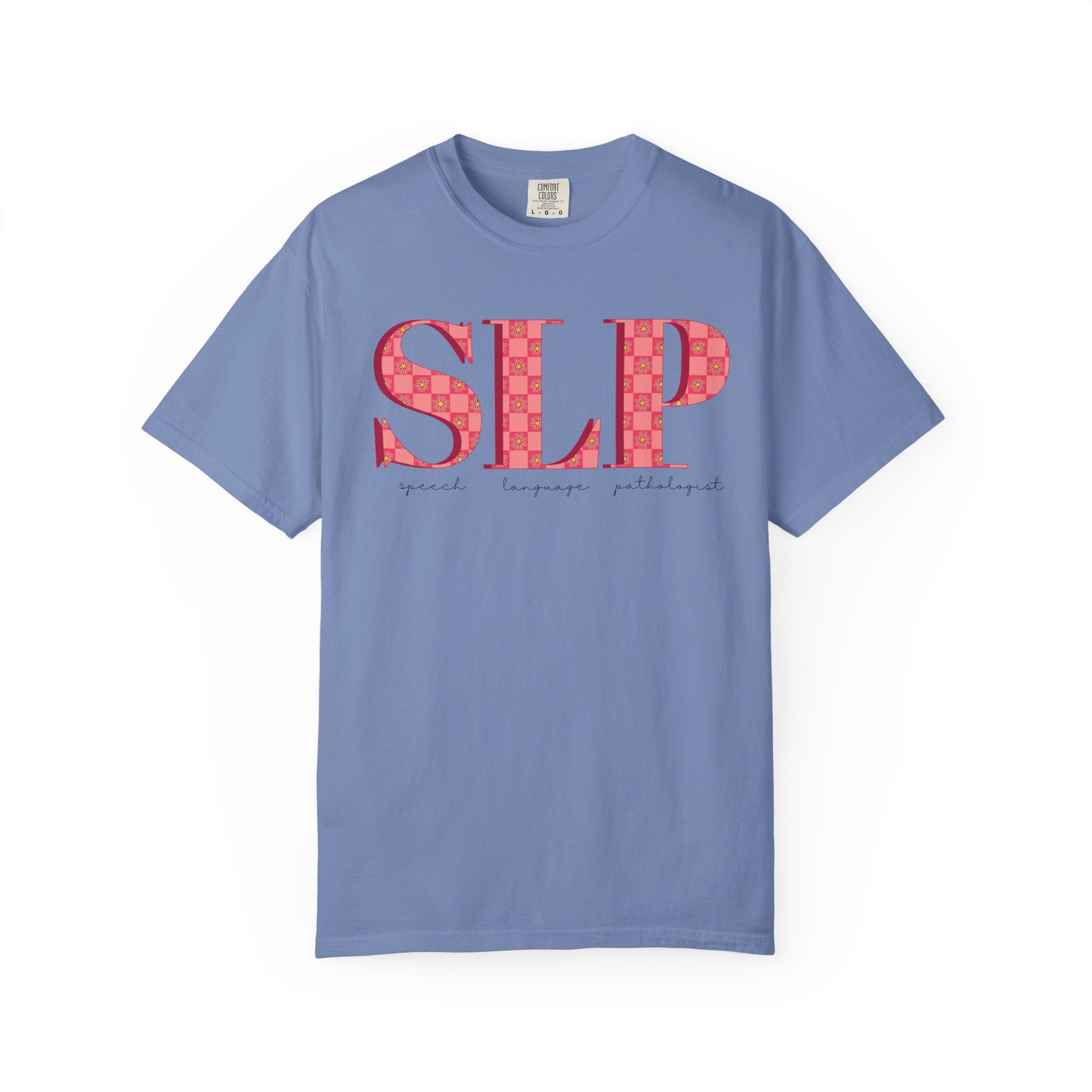 SLP Flower Check | Comfort Colors