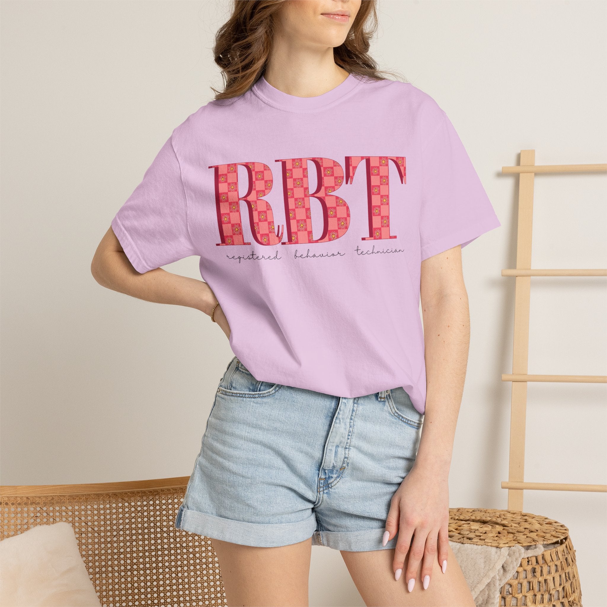 RBT Flower Check | Comfort Colors