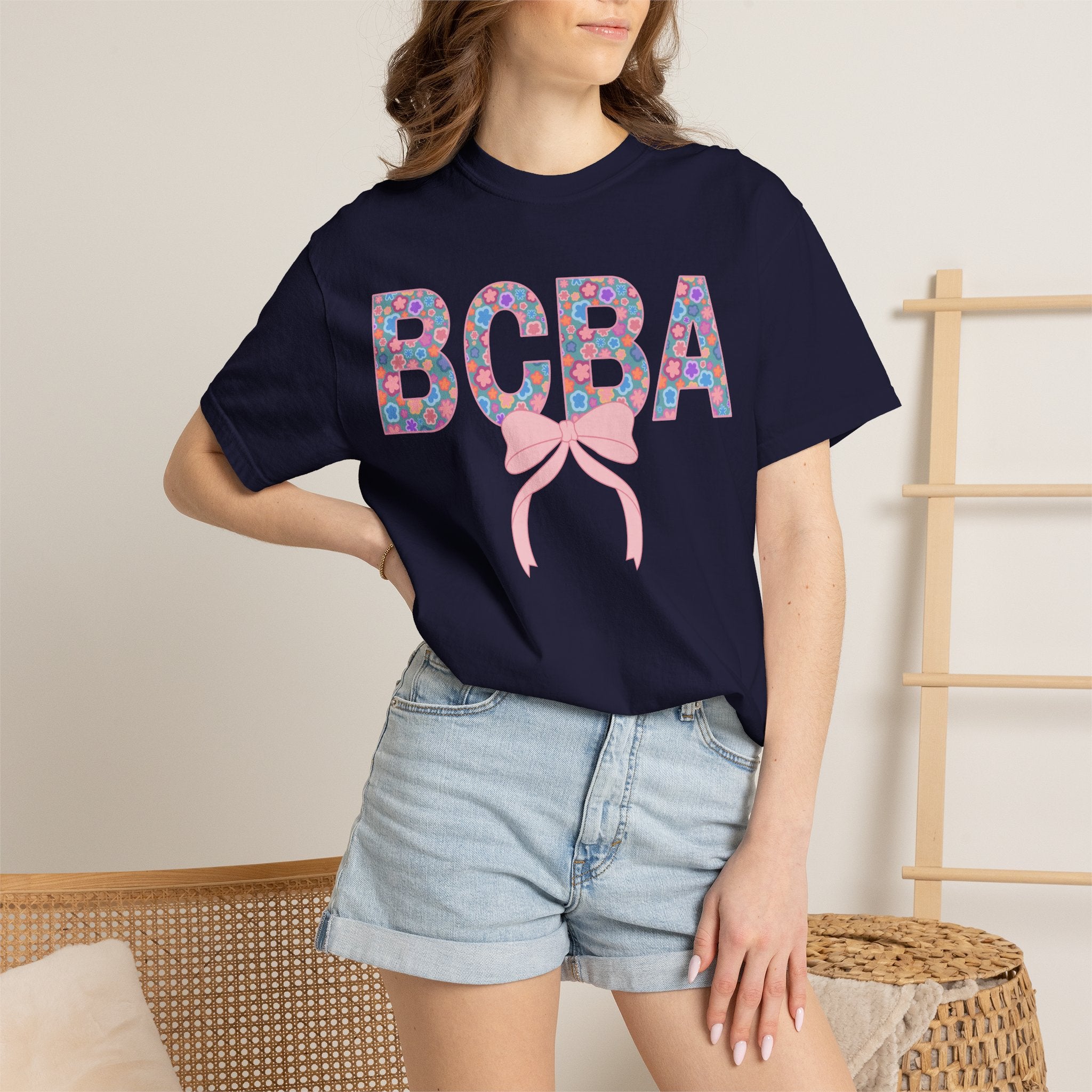 BCBA Doodle Flowers | Comfort Colors