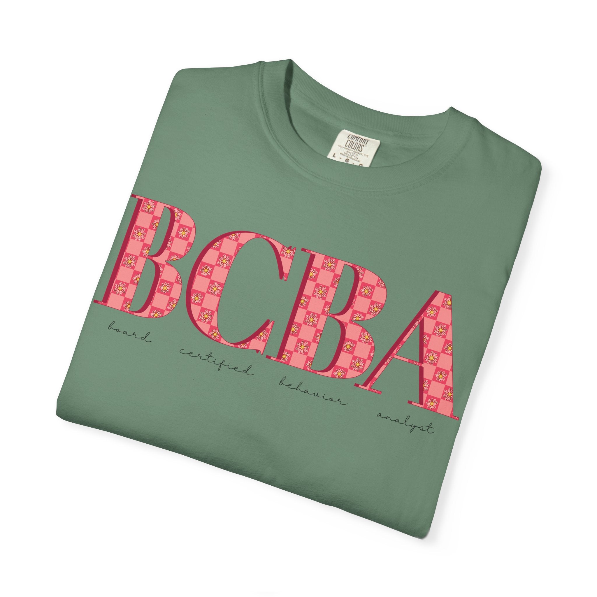 BCBA Flower Check | Comfort Colors