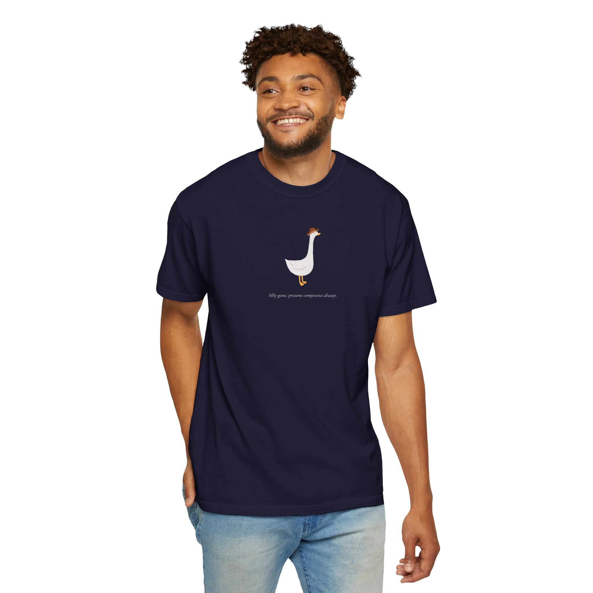 Silly Goose | Presume Competence Always | T Shirt | Hat