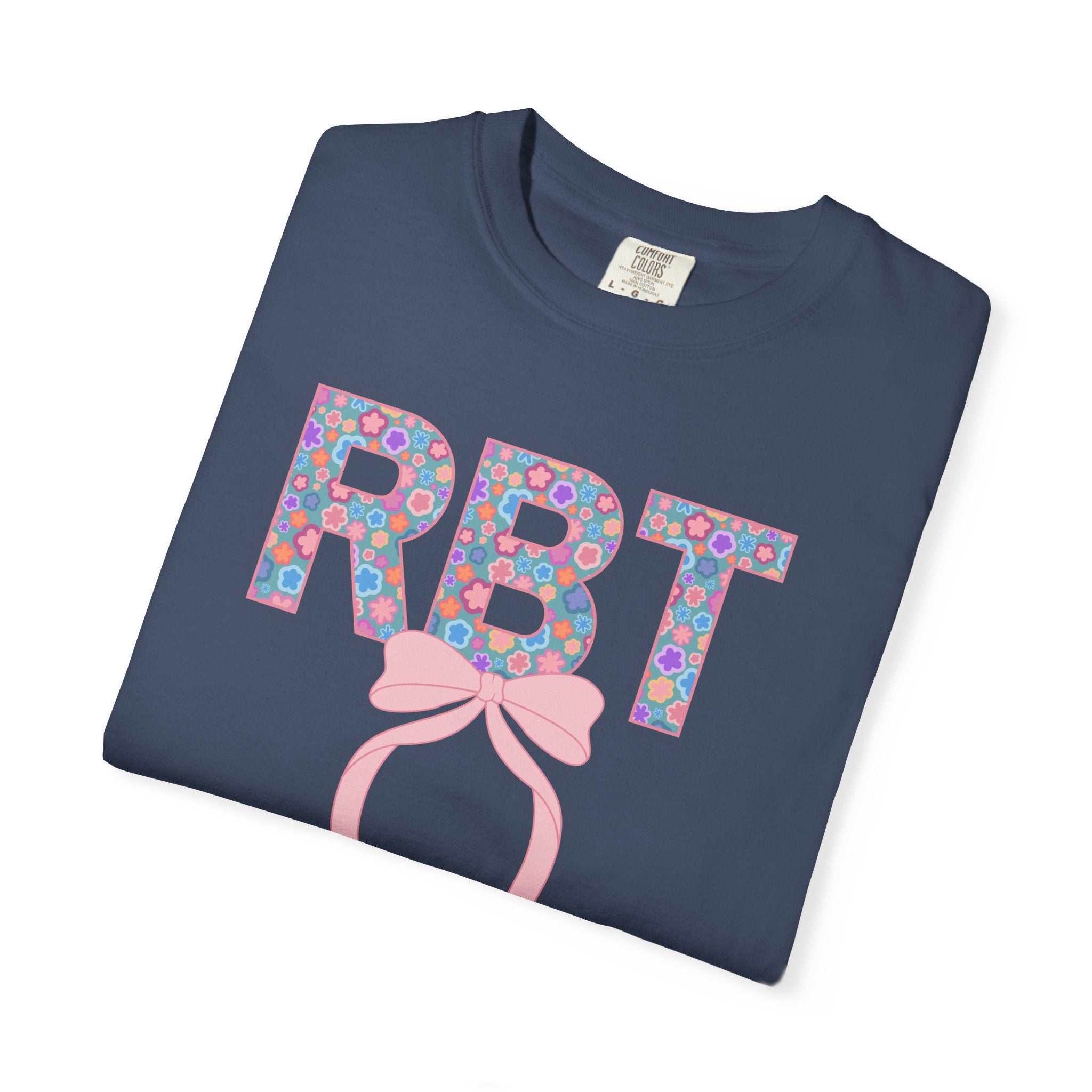 RBT | Registered Behavior Technician | T-Shirt | Doodle Flowers | Comfort Colors
