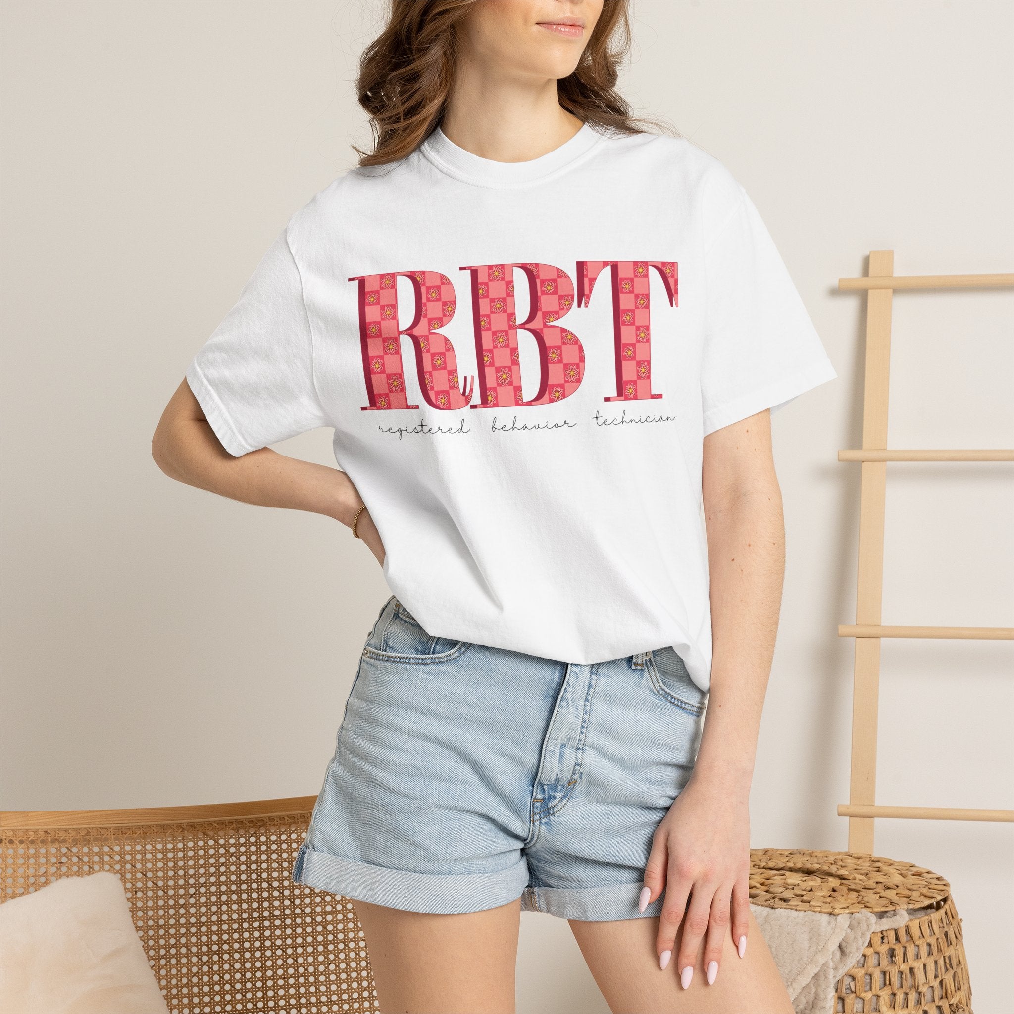 RBT Flower Check | Comfort Colors