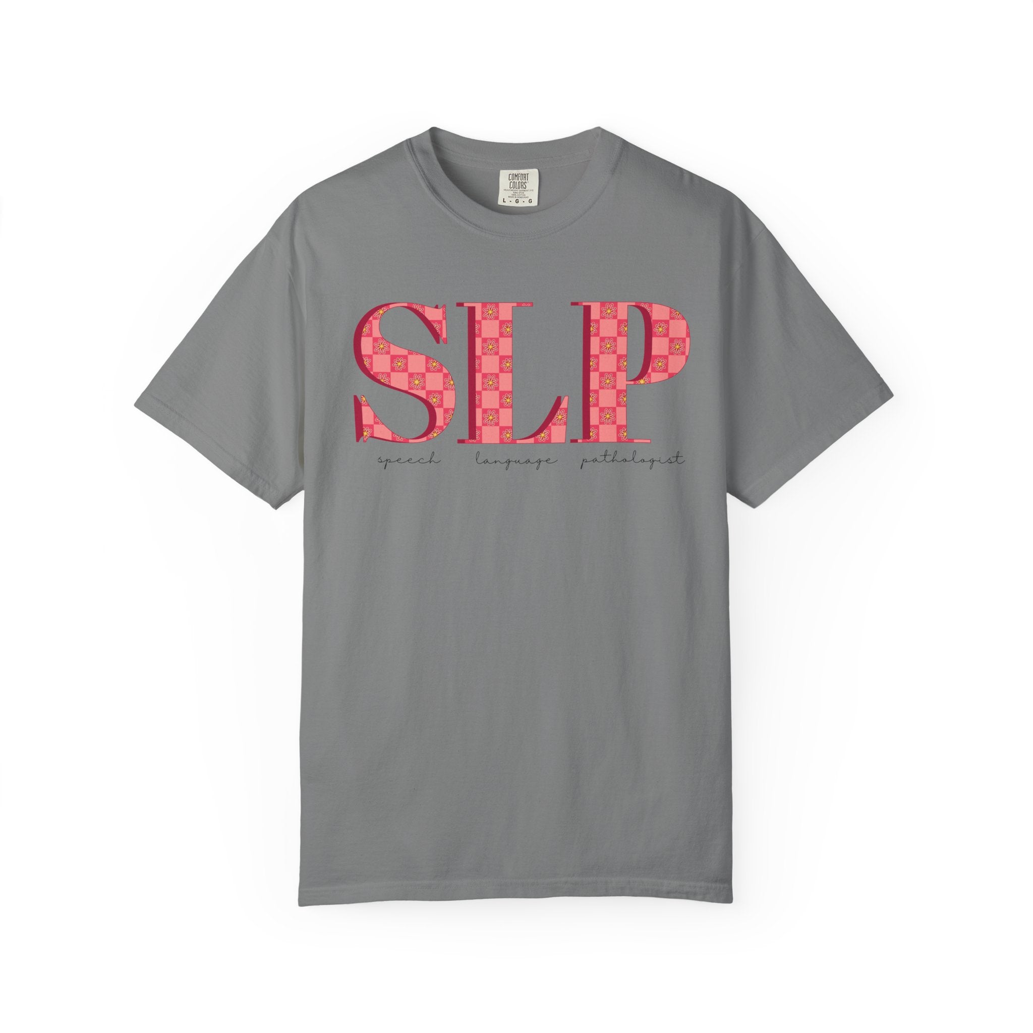 SLP Flower Check | Comfort Colors