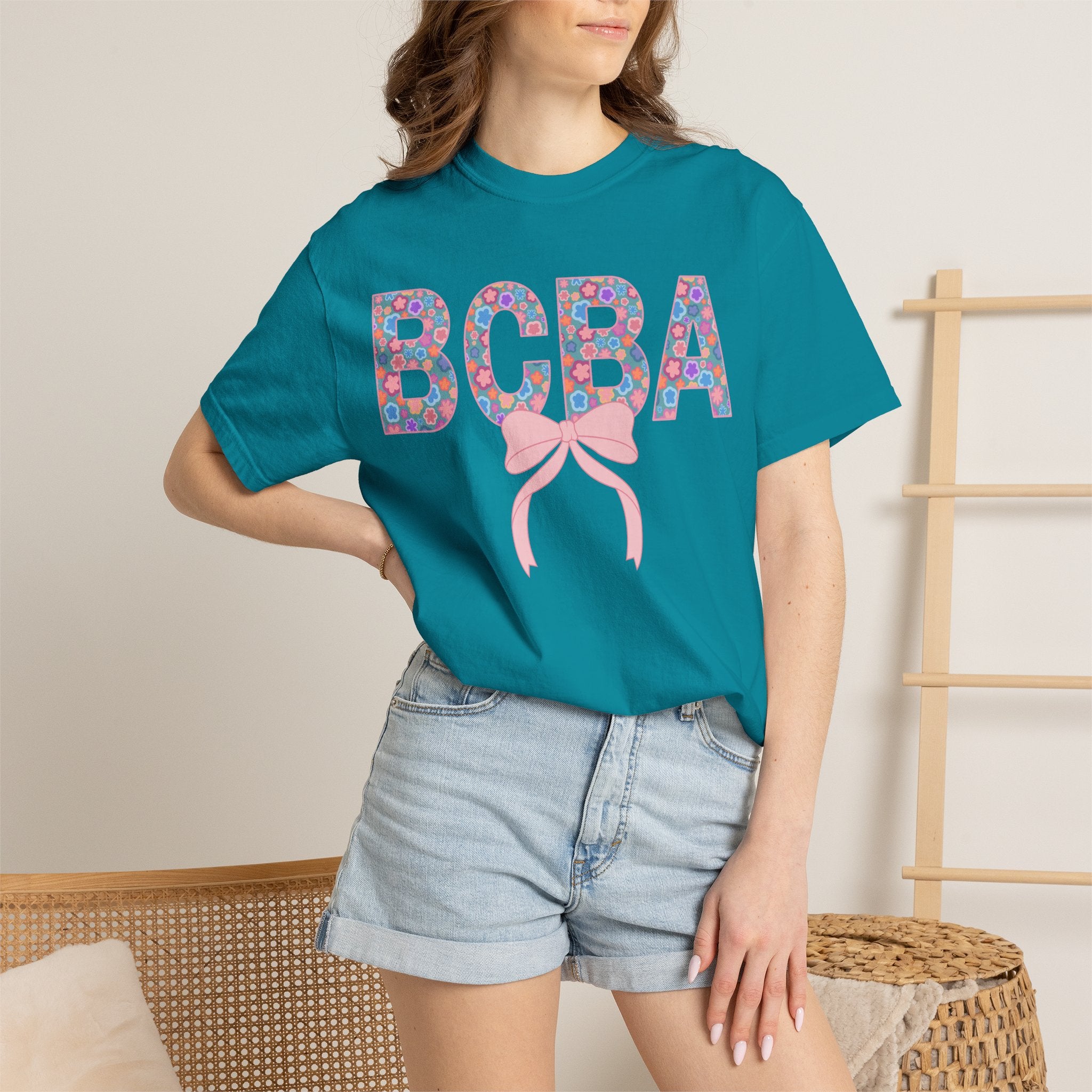 BCBA Doodle Flowers | Comfort Colors