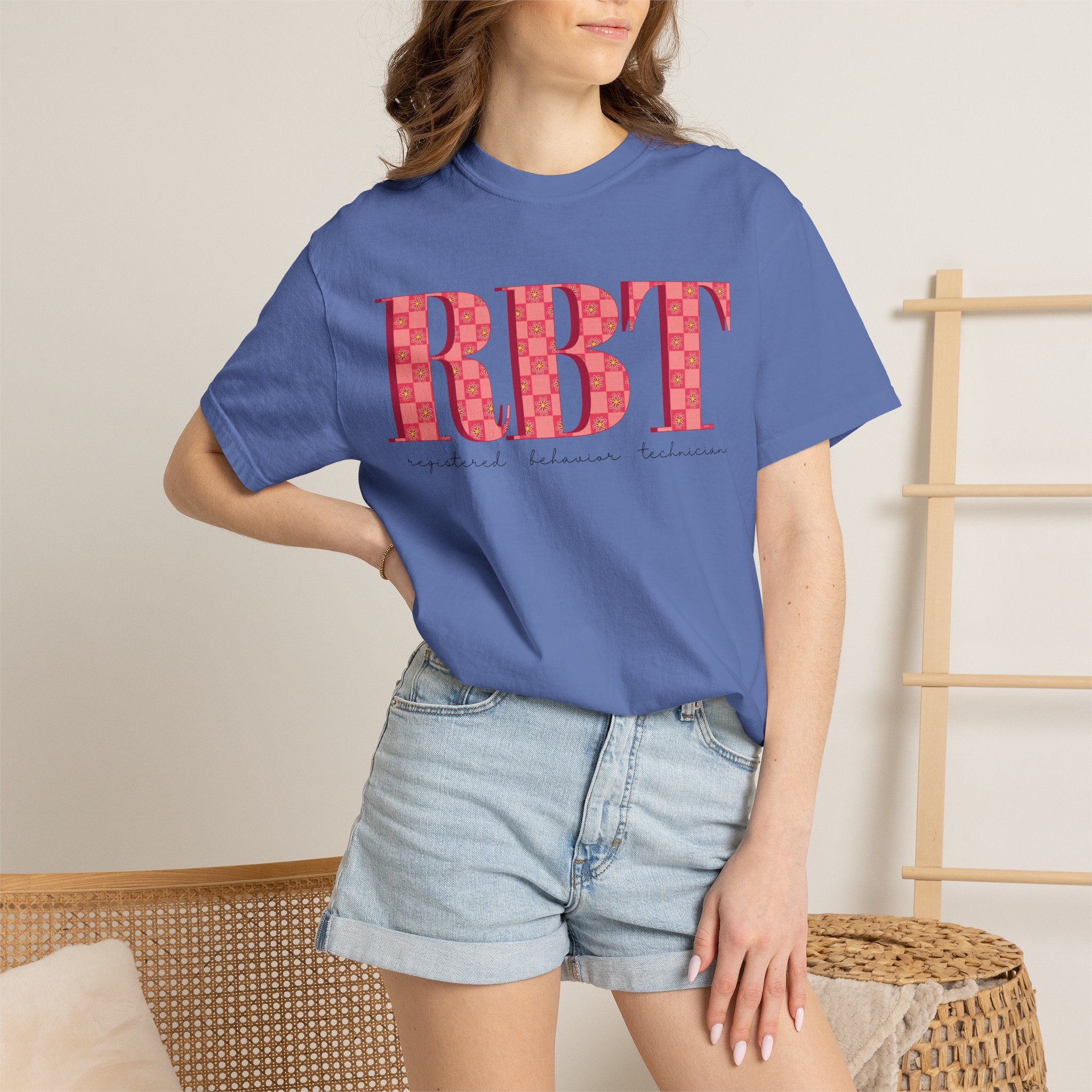 RBT Flower Check | Comfort Colors