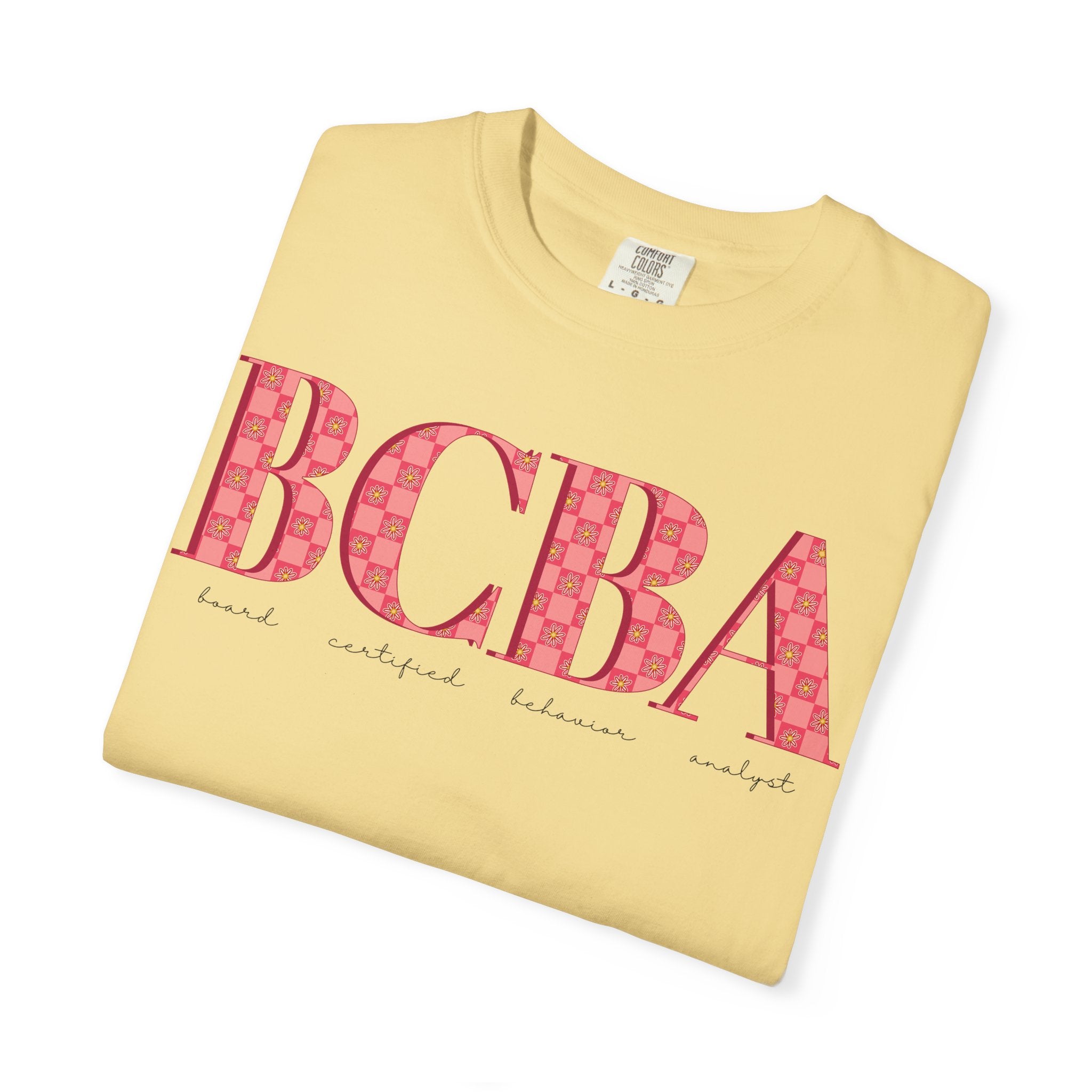 BCBA Flower Check | Comfort Colors