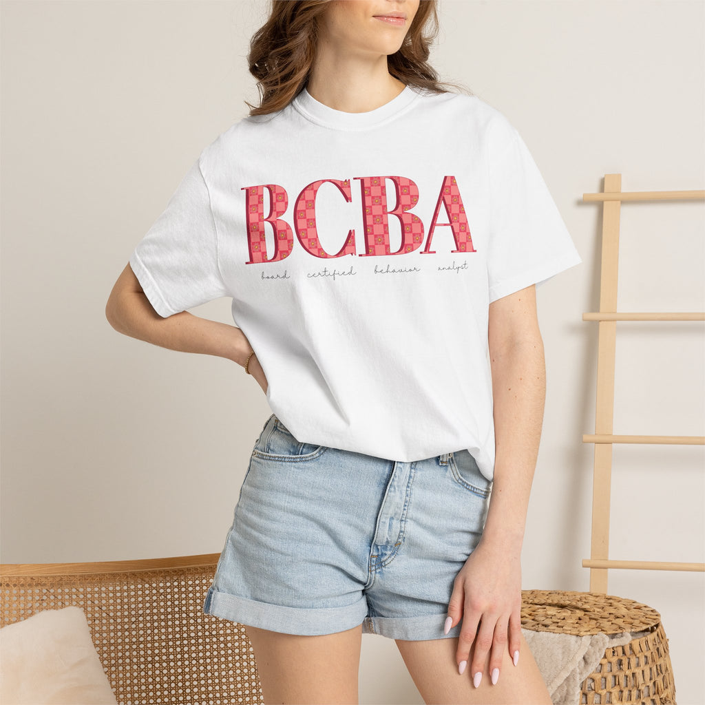BCBA Flower Check | Comfort Colors