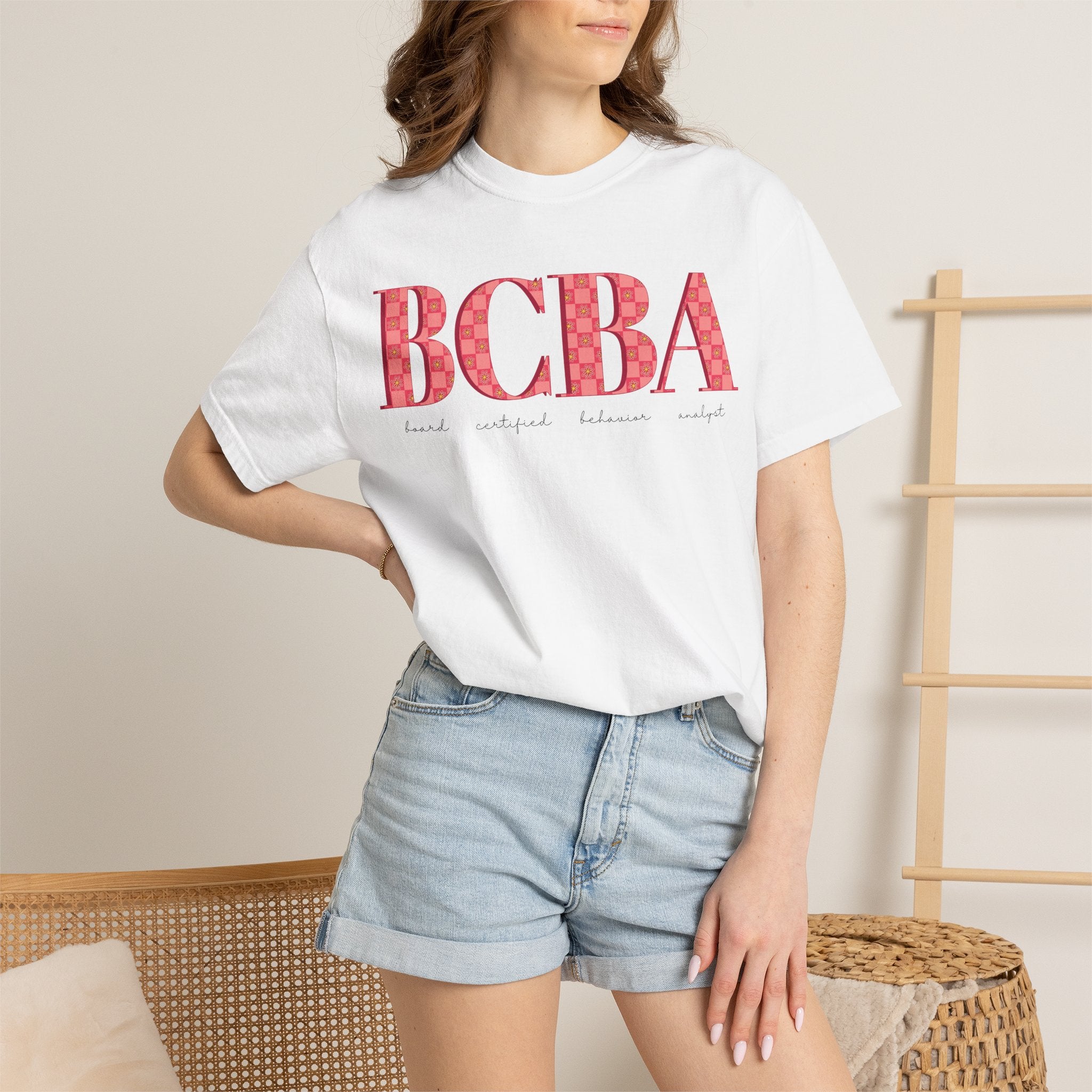 BCBA Flower Check | Comfort Colors