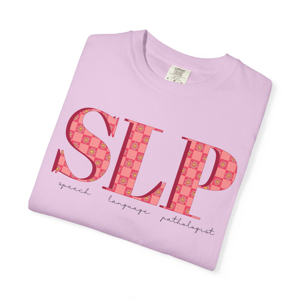 SLP Flower Check | Comfort Colors
