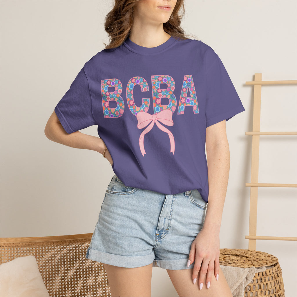 BCBA Doodle Flowers | Comfort Colors