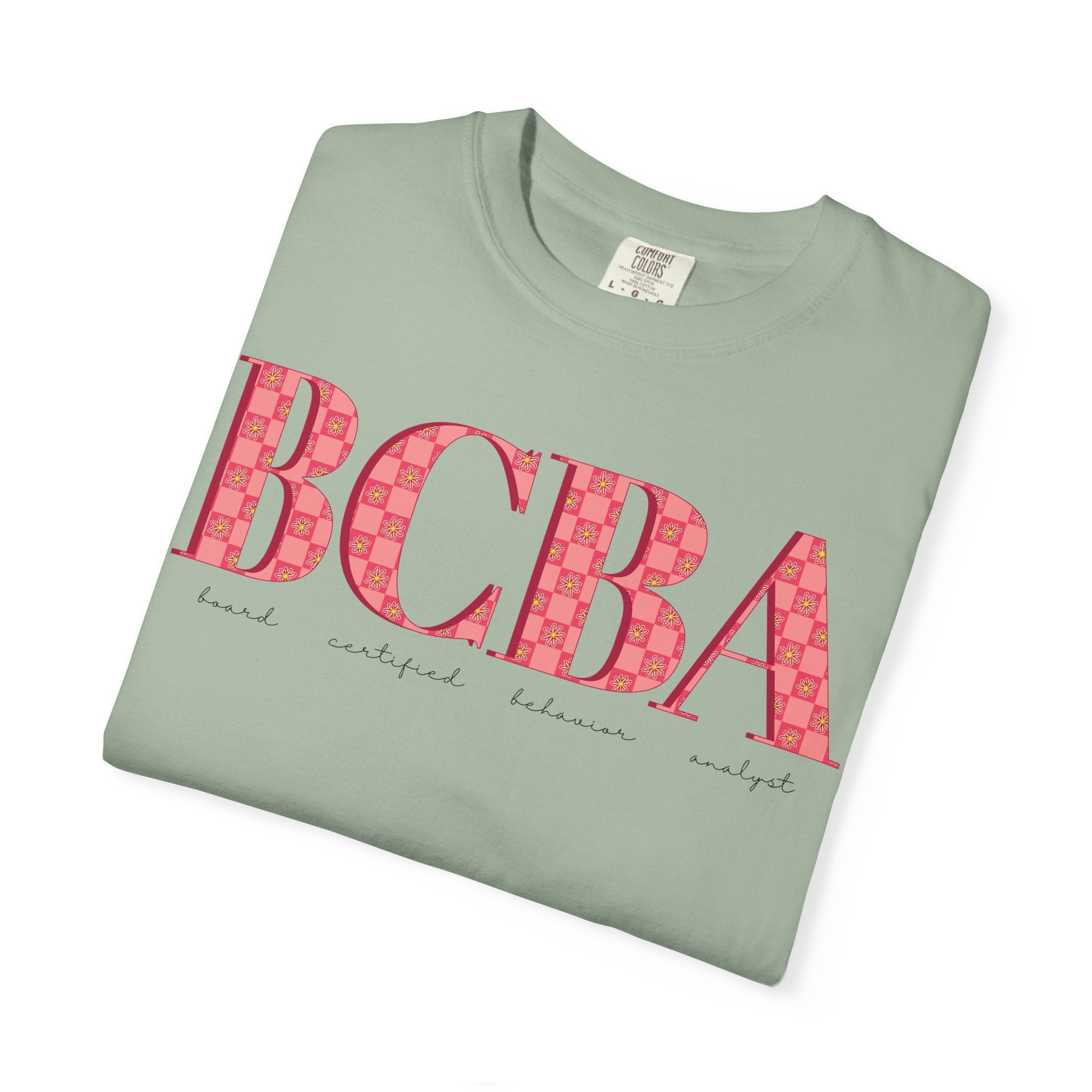 BCBA Flower Check | Comfort Colors