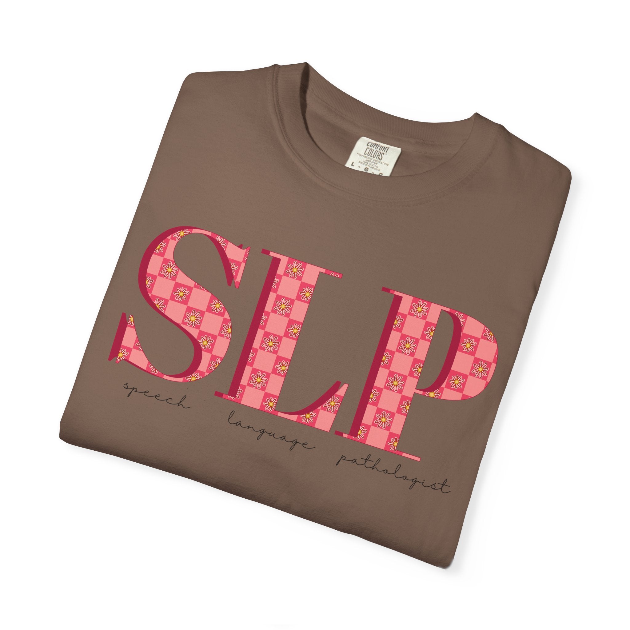 SLP Flower Check | Comfort Colors