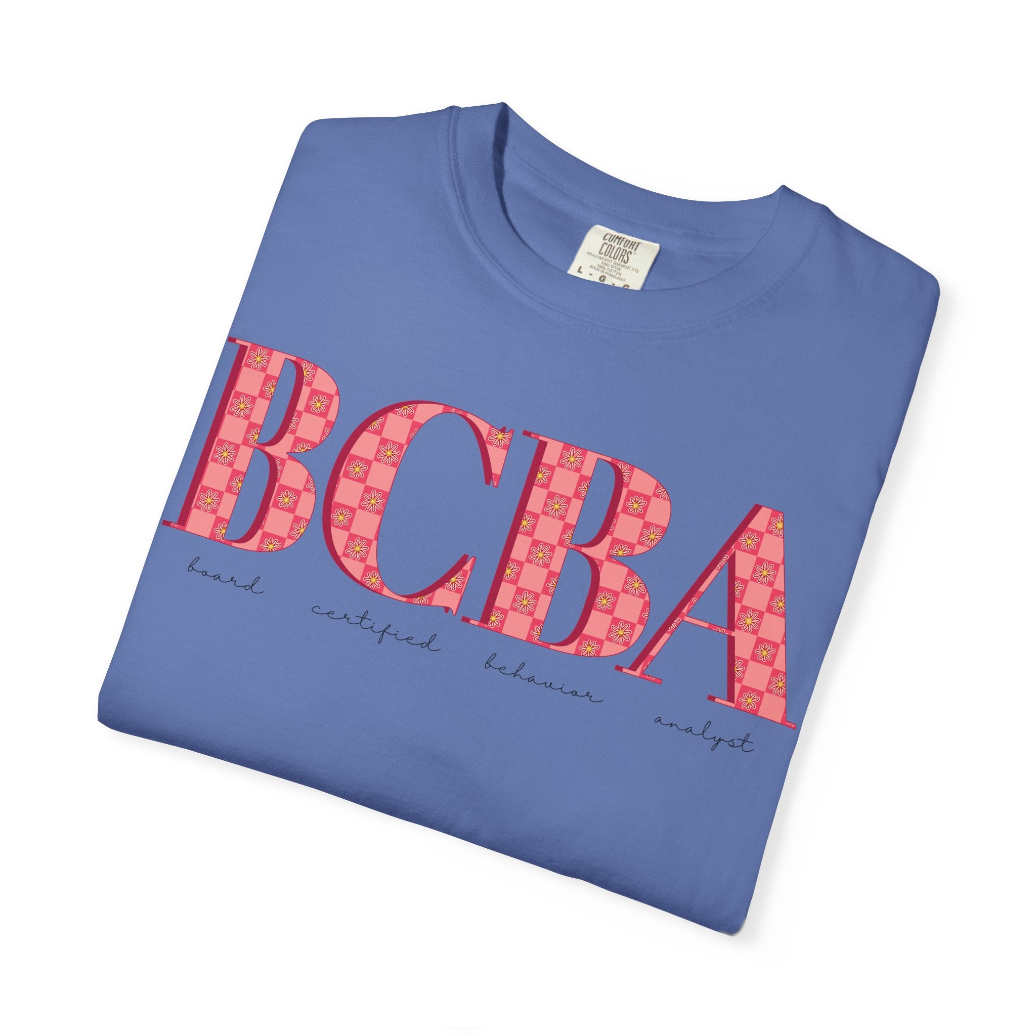 BCBA Flower Check | Comfort Colors