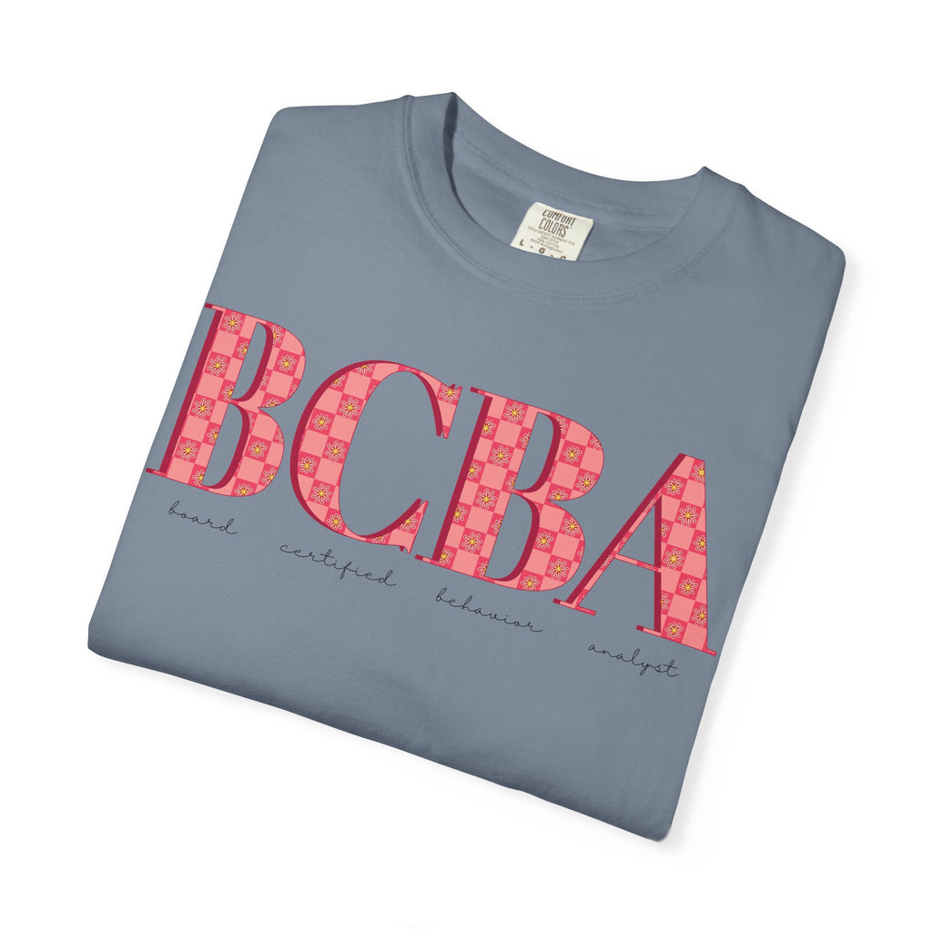 BCBA Flower Check | Comfort Colors