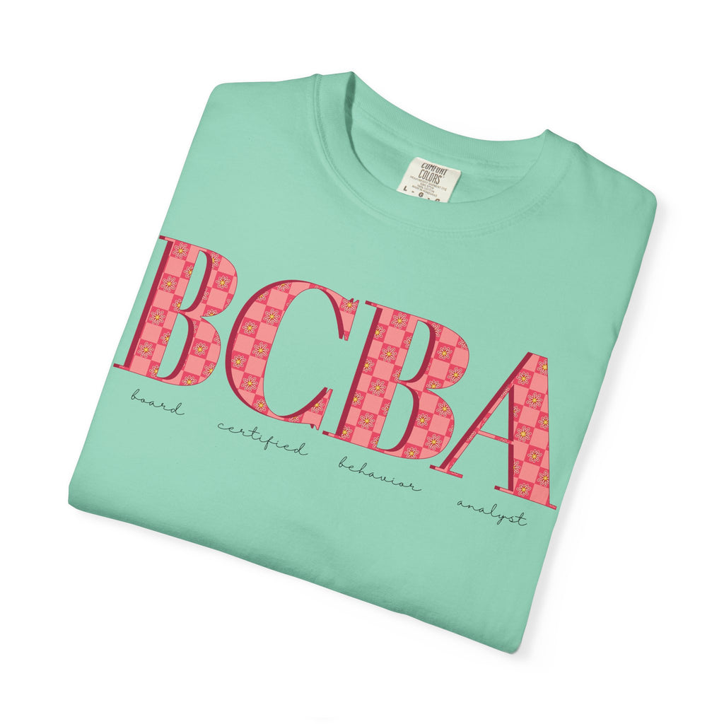 BCBA Flower Check | Comfort Colors