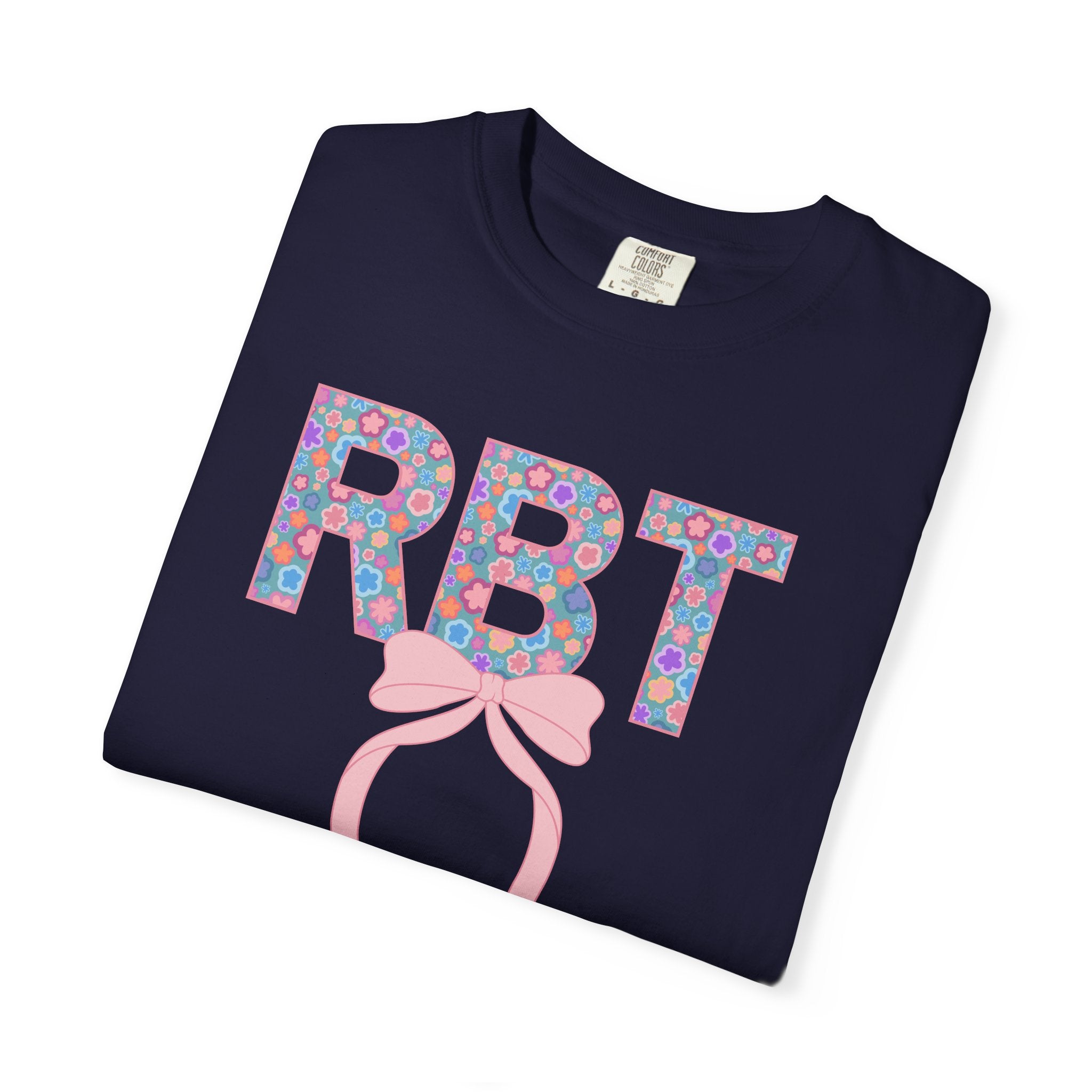 RBT | Registered Behavior Technician | T-Shirt | Doodle Flowers | Comfort Colors
