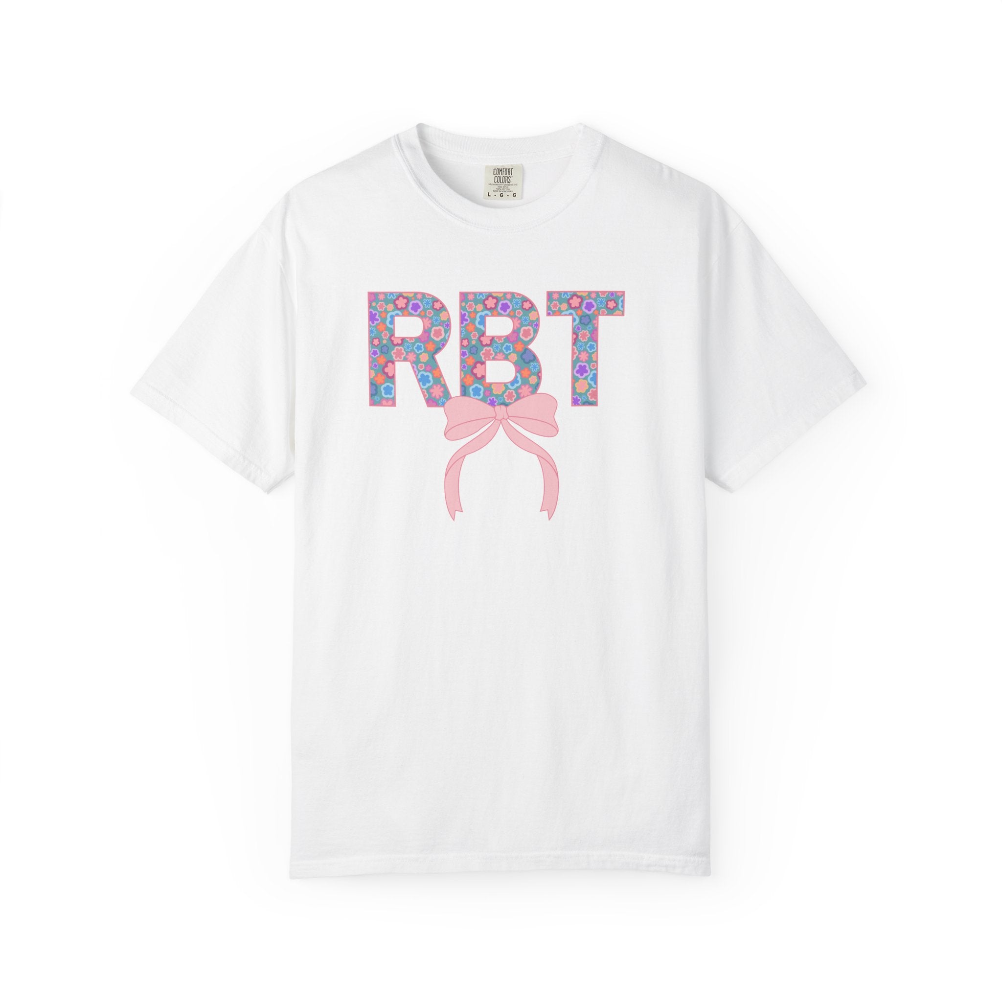 RBT | Registered Behavior Technician | T-Shirt | Doodle Flowers | Comfort Colors