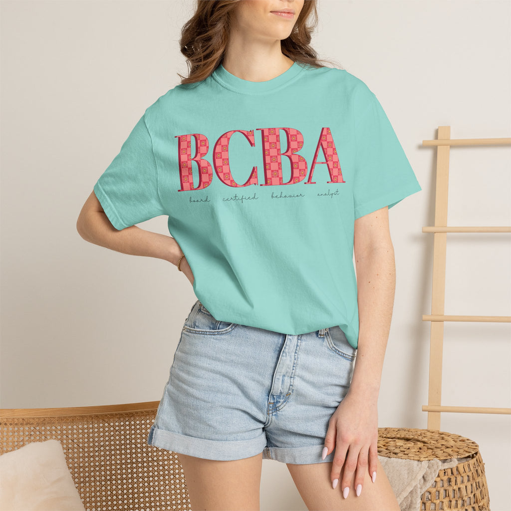 BCBA Flower Check | Comfort Colors
