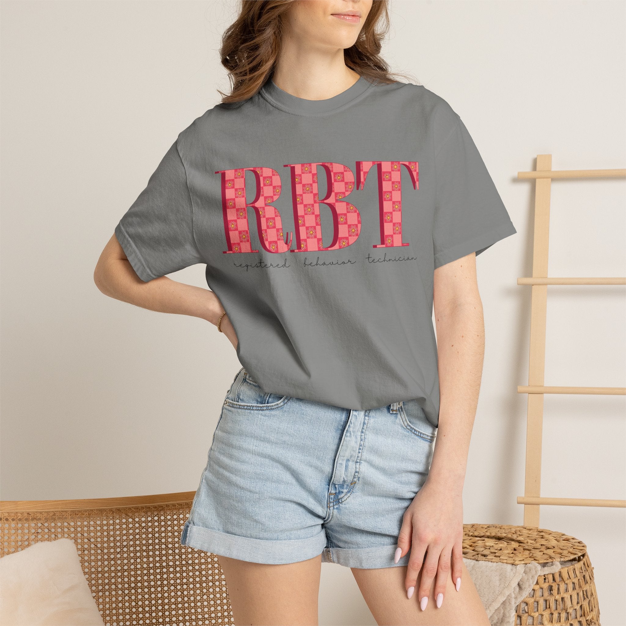 RBT Flower Check | Comfort Colors