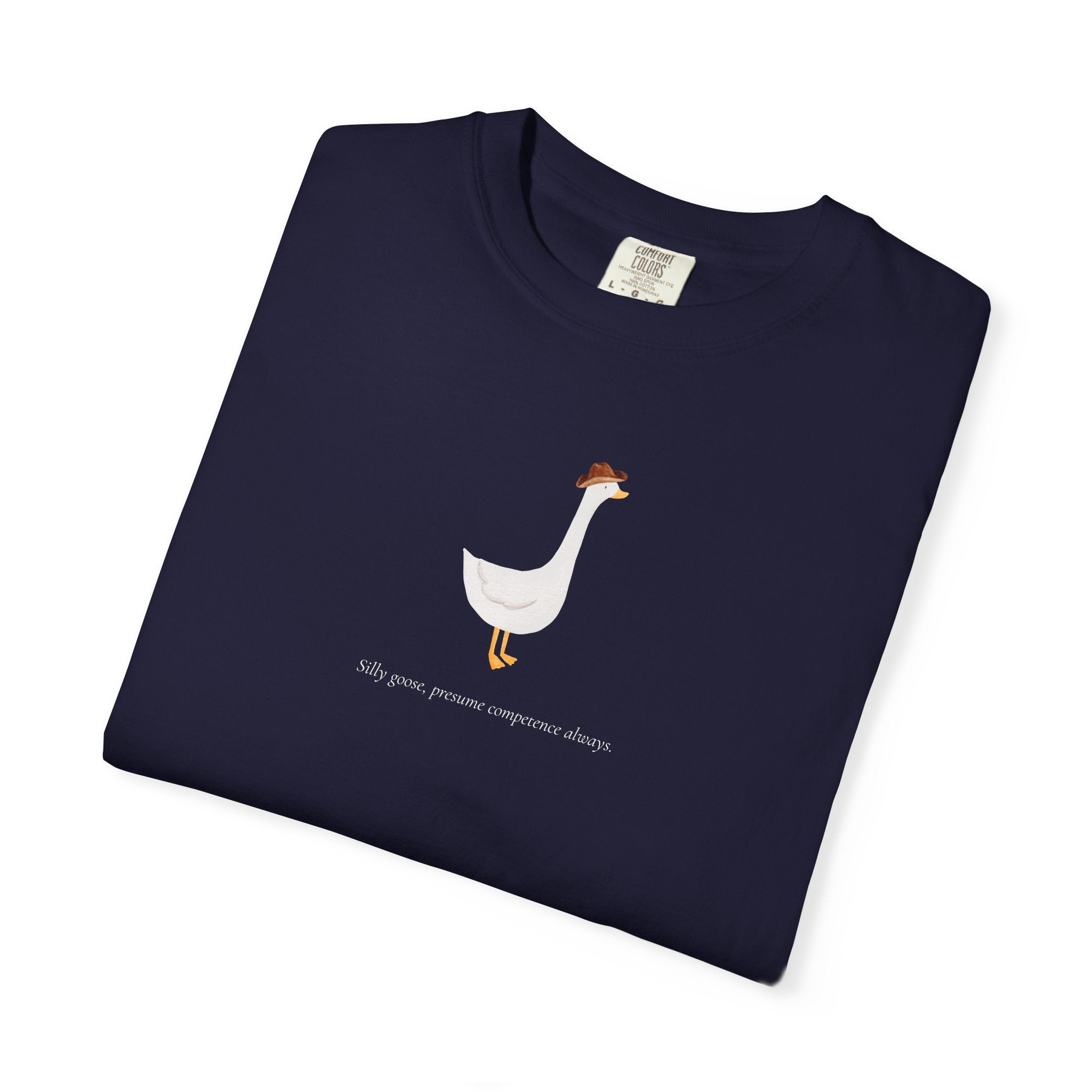 Silly Goose | Presume Competence Always | T Shirt | Hat