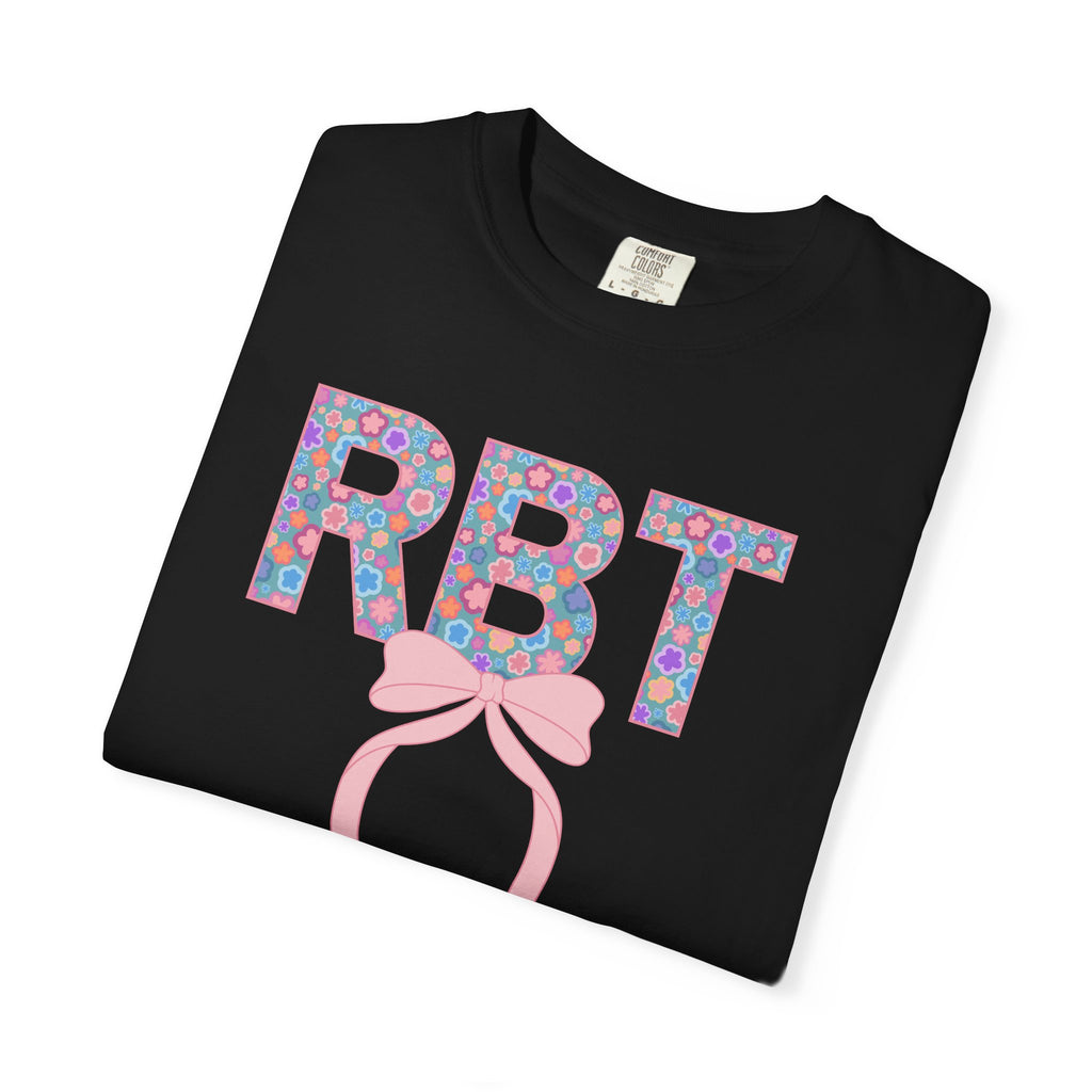 RBT | Registered Behavior Technician | T-Shirt | Doodle Flowers | Comfort Colors