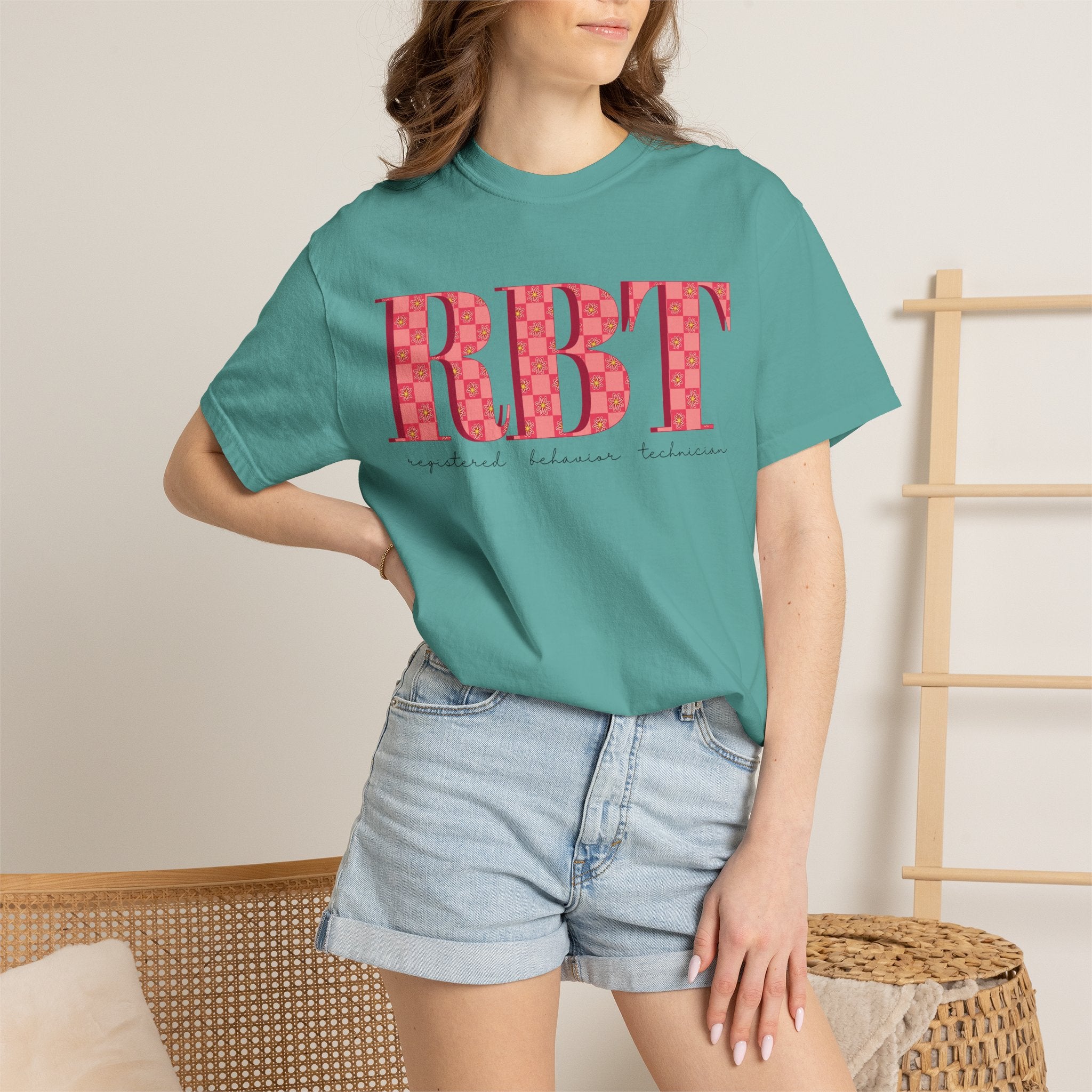 RBT Flower Check | Comfort Colors
