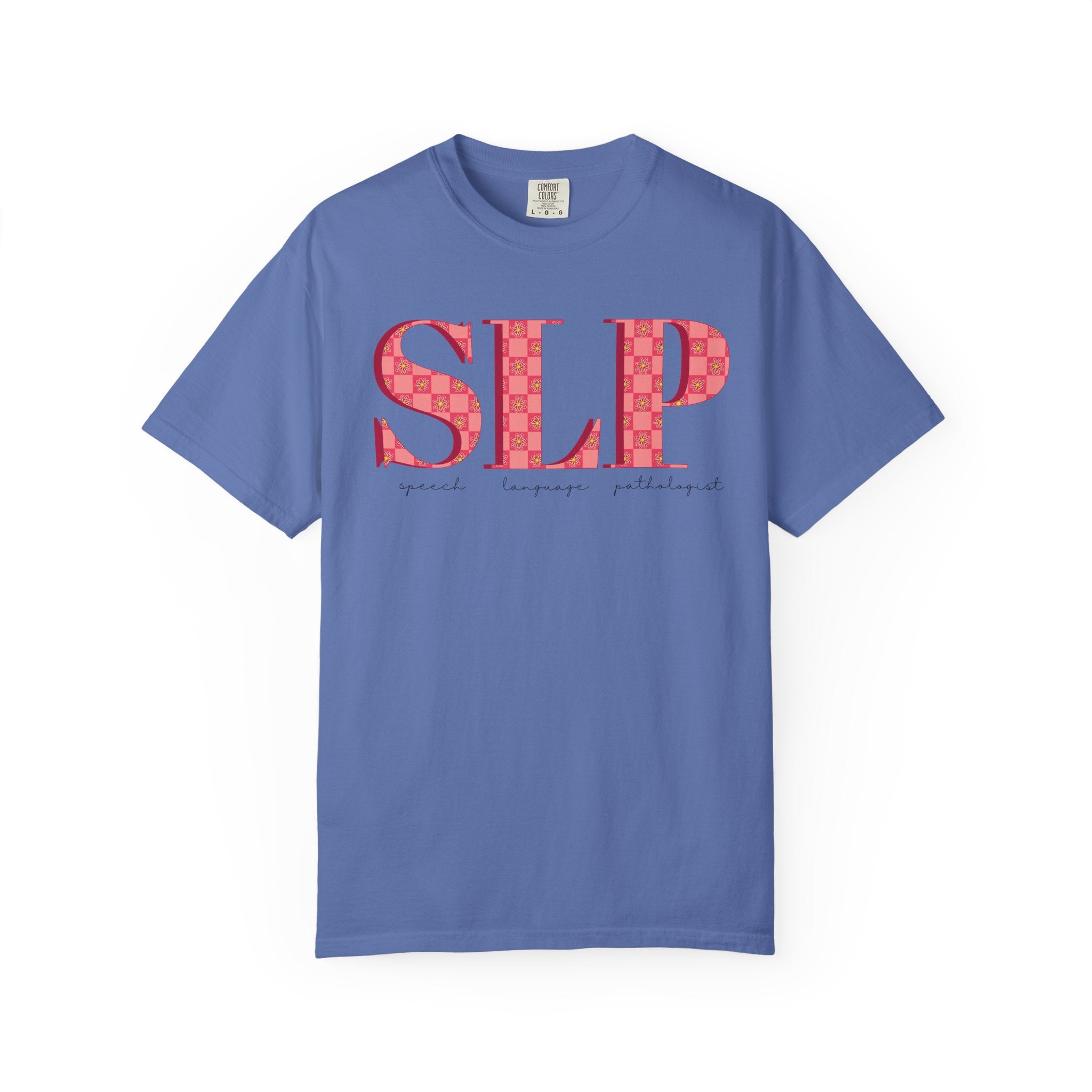 SLP Flower Check | Comfort Colors