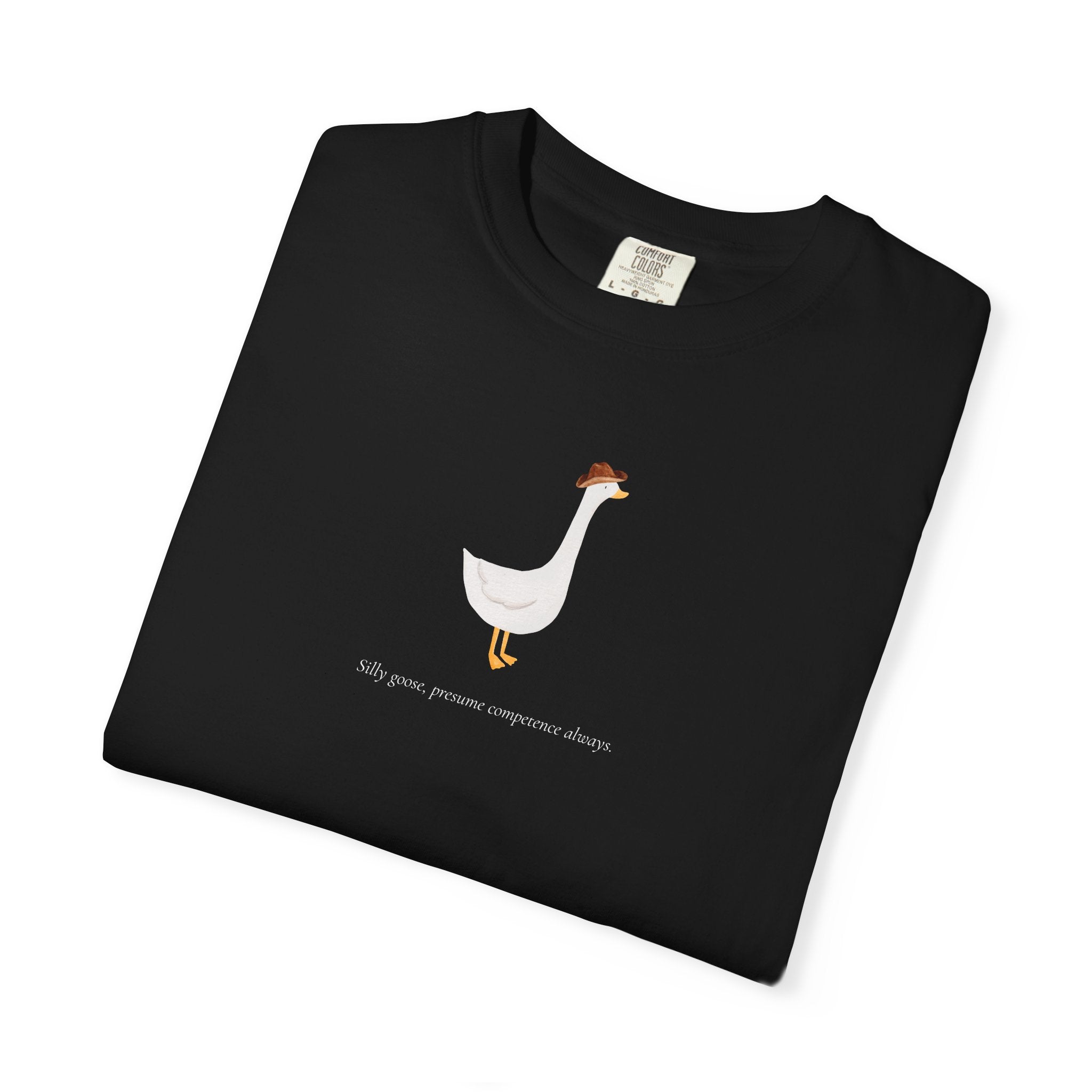 Silly Goose | Presume Competence Always | T Shirt | Hat