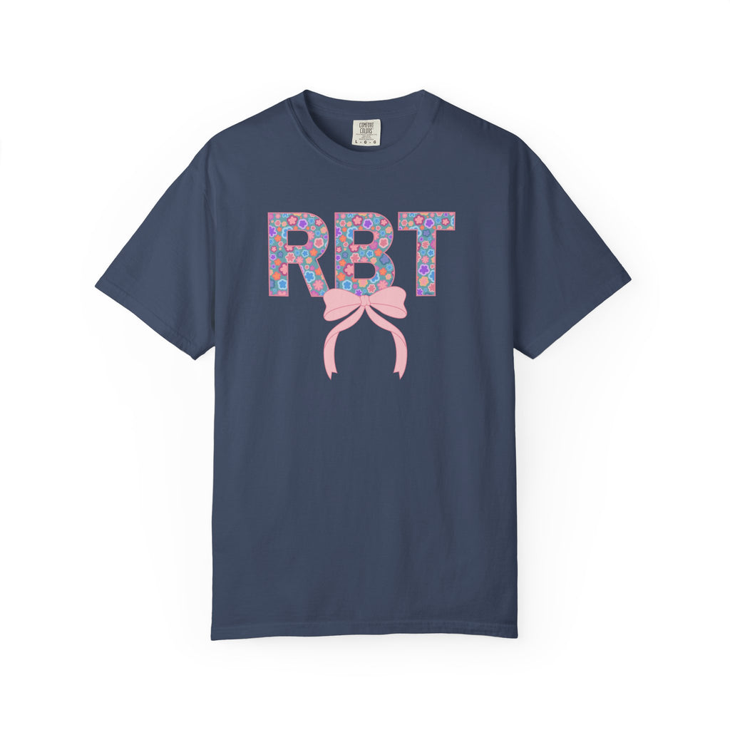 RBT | Registered Behavior Technician | T-Shirt | Doodle Flowers | Comfort Colors