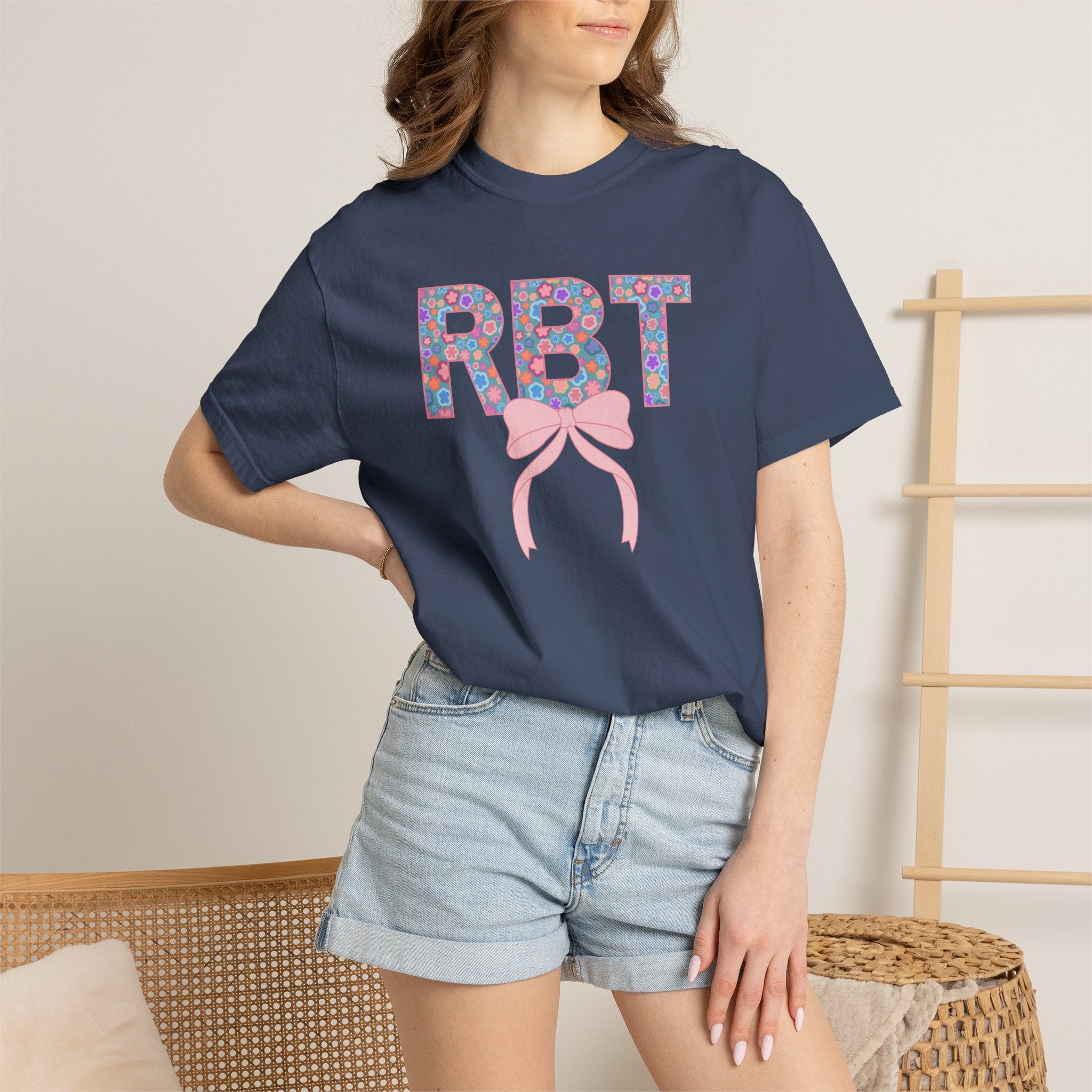 RBT | Registered Behavior Technician | T-Shirt | Doodle Flowers | Comfort Colors