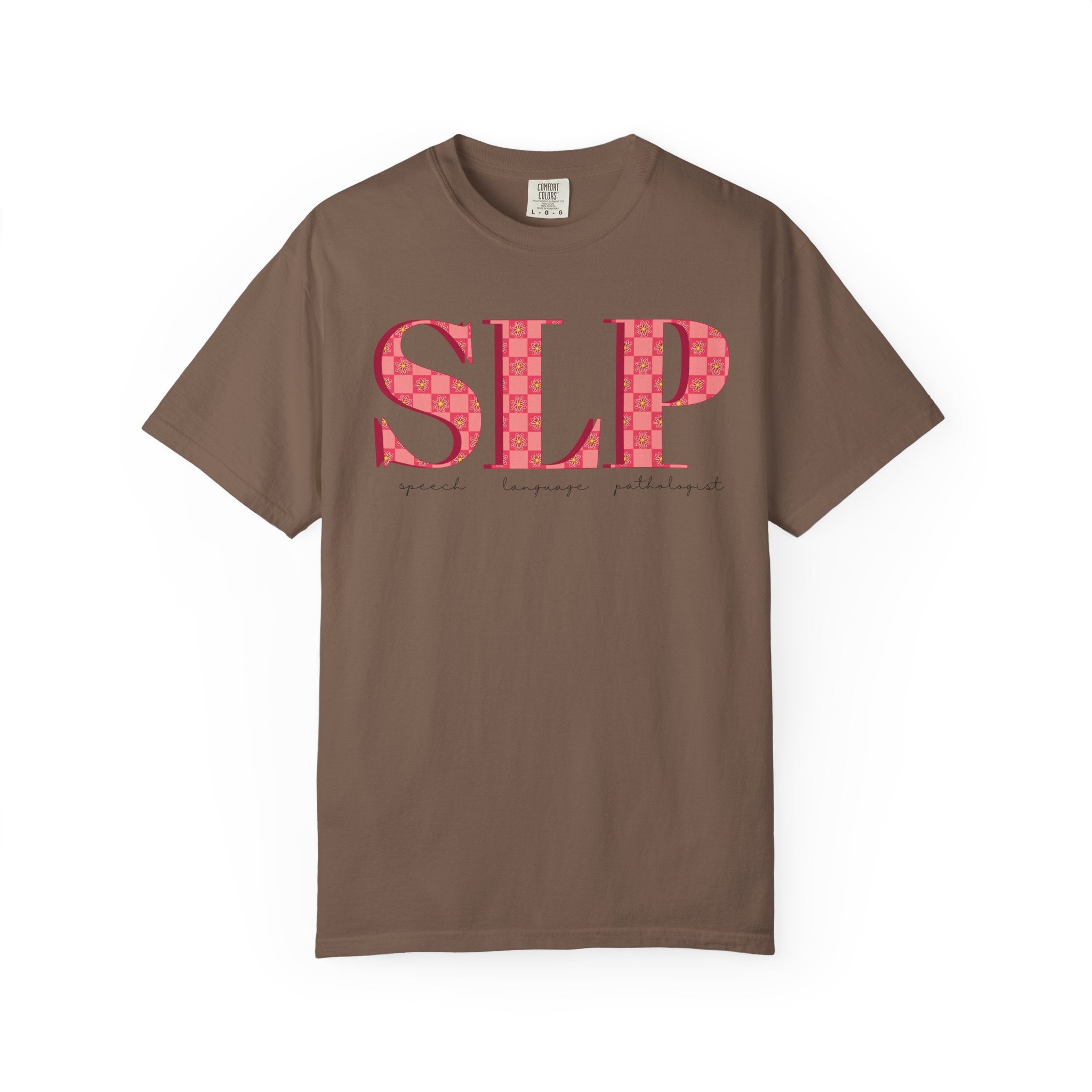 SLP Flower Check | Comfort Colors