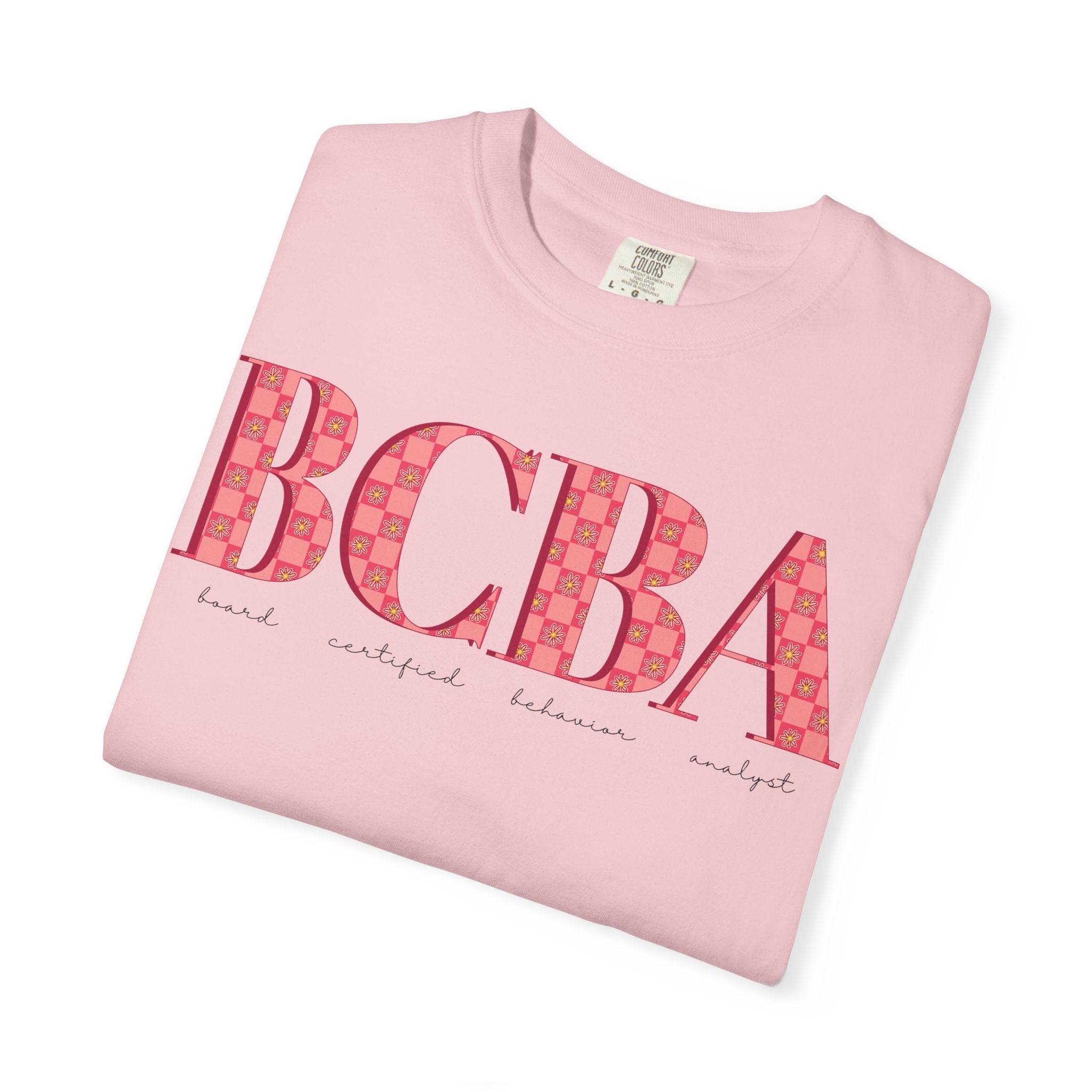 BCBA Flower Check | Comfort Colors