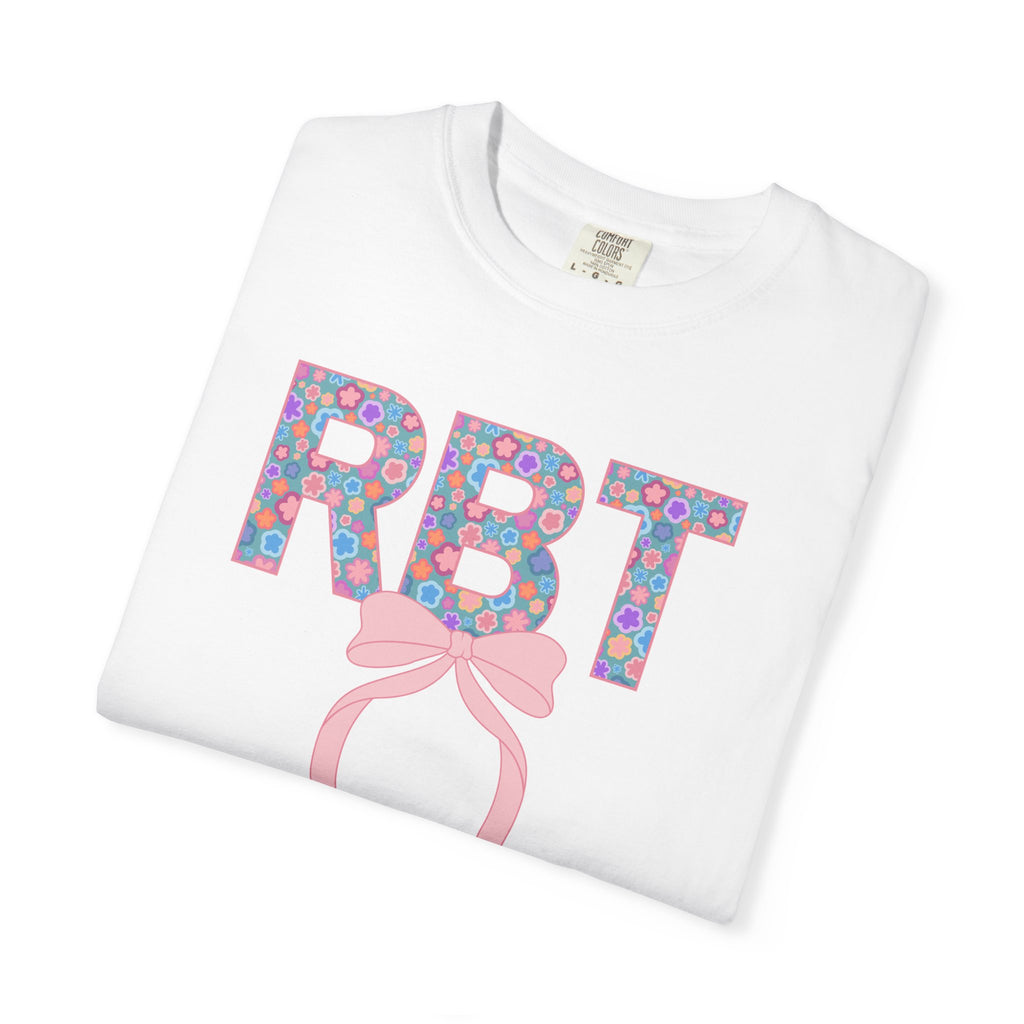 RBT | Registered Behavior Technician | T-Shirt | Doodle Flowers | Comfort Colors