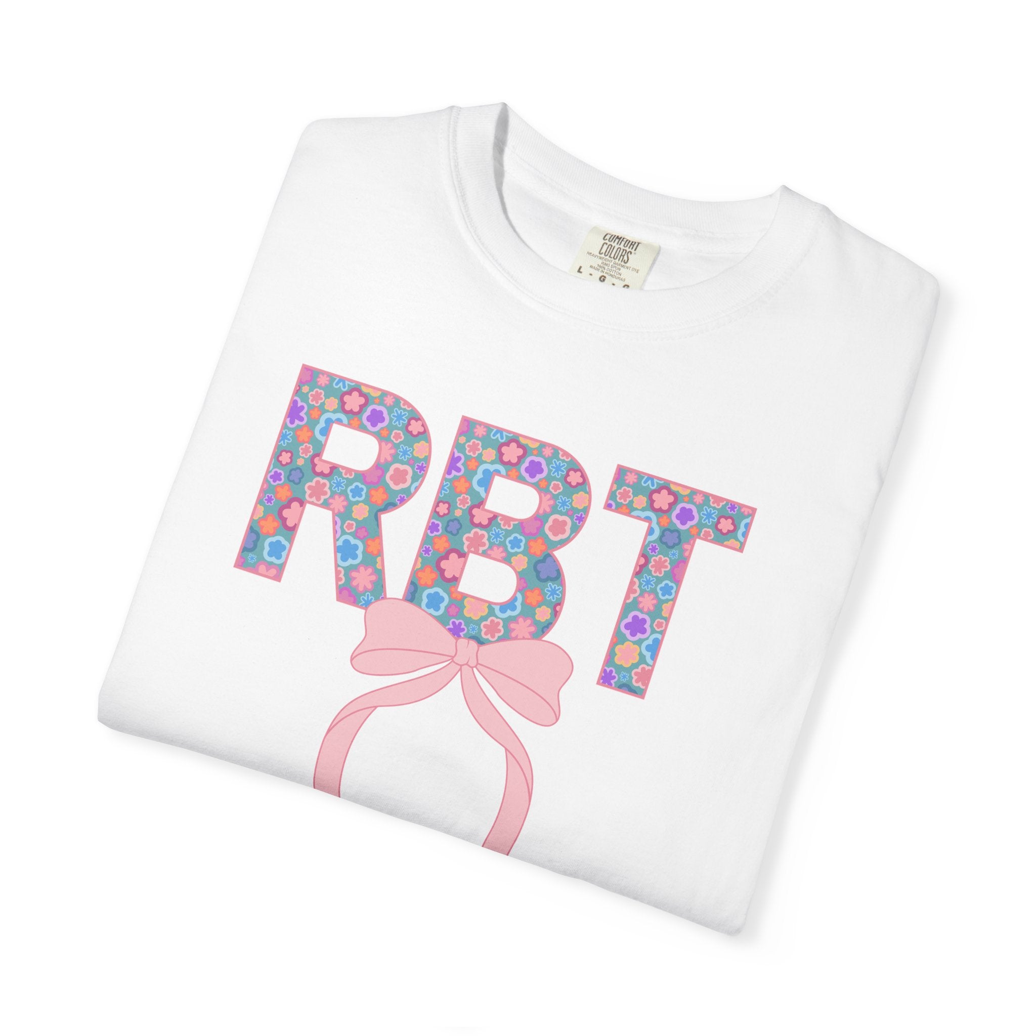 RBT | Registered Behavior Technician | T-Shirt | Doodle Flowers | Comfort Colors
