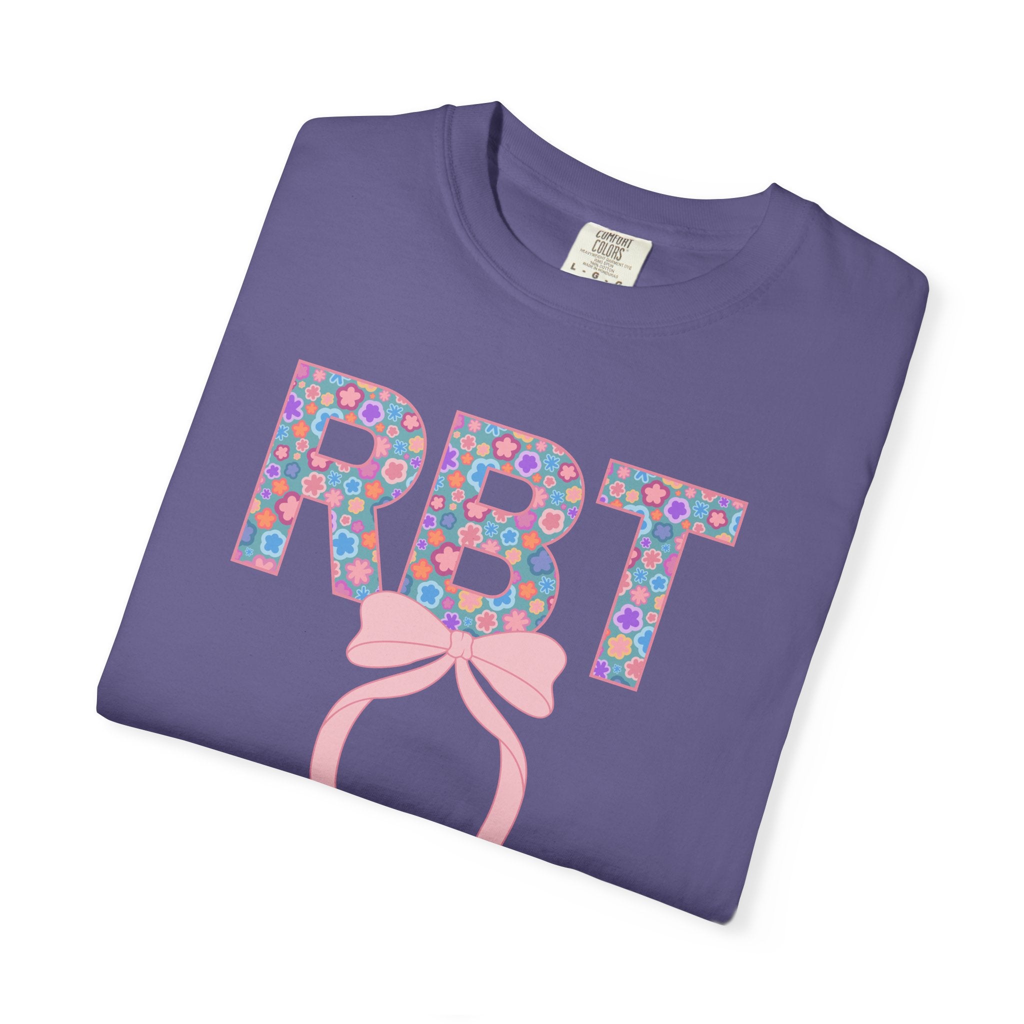 RBT | Registered Behavior Technician | T-Shirt | Doodle Flowers | Comfort Colors
